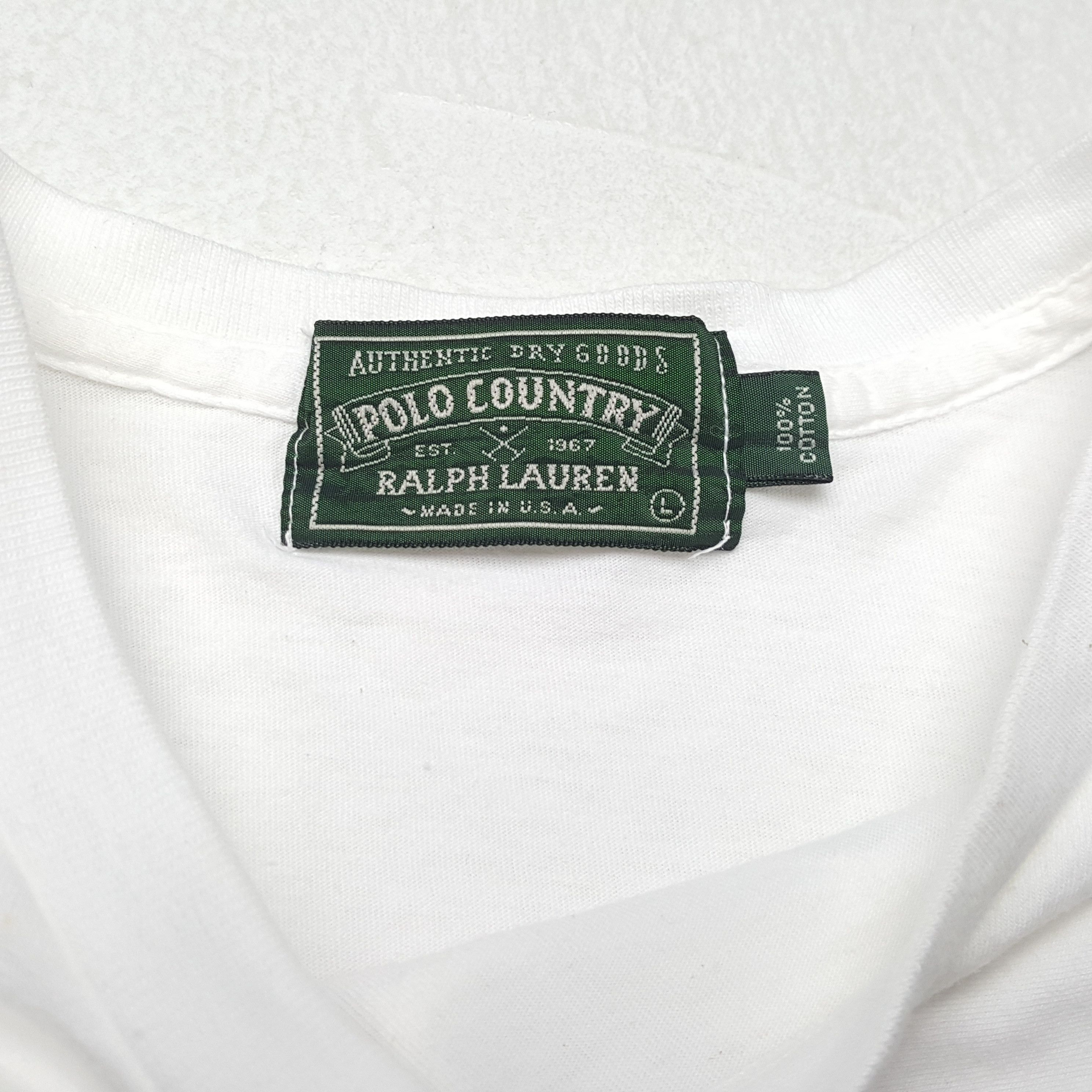 Polo Ralph Lauren × Vintage Vintage POLO RALPH LAUREN American Rare Cowboy Style T-Shirt Size US L / EU 52-54 / 3 - 7 Thumbnail