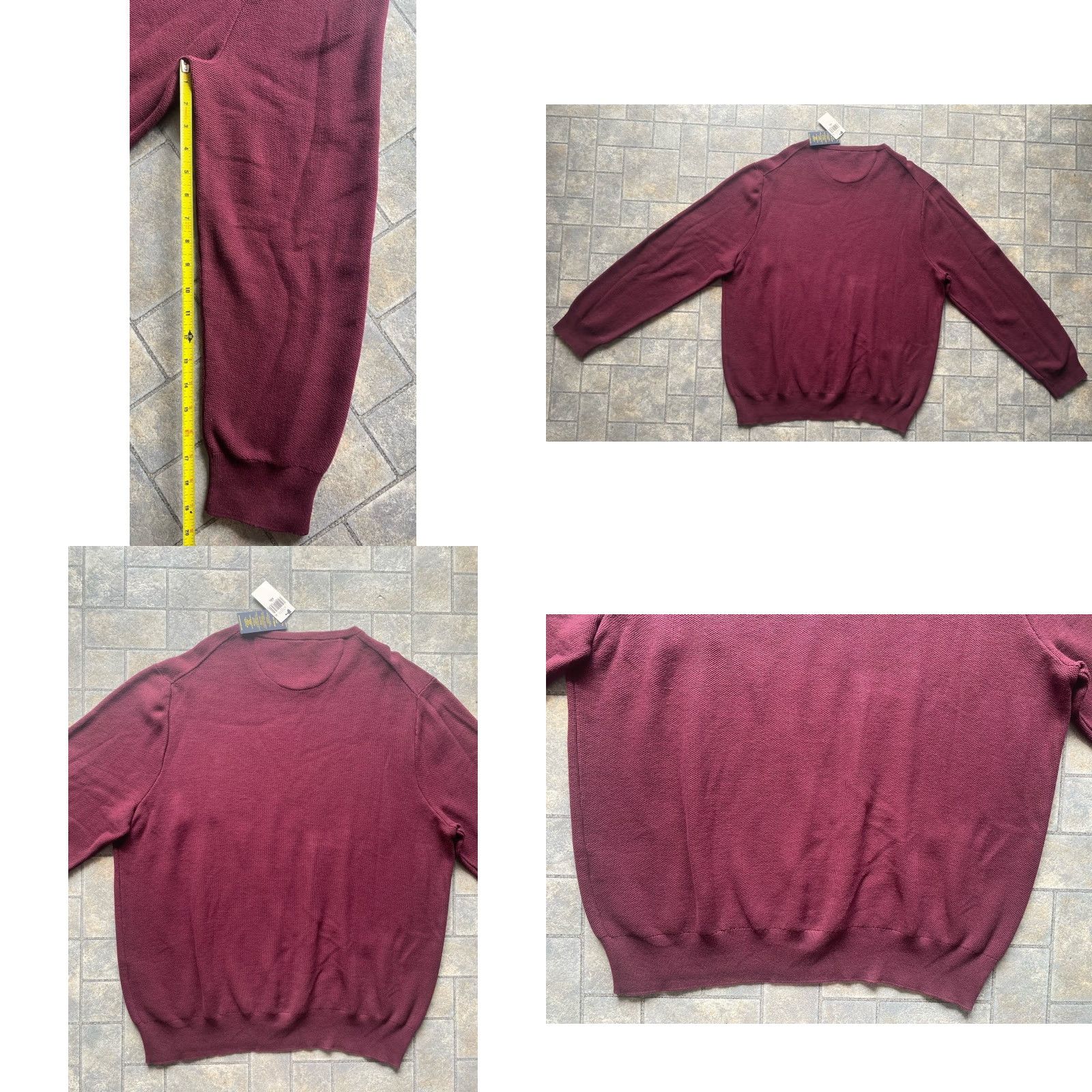 Polo Ralph Lauren Polo Ralph Lauren Sweatshirt Pullover Sweater Red 2XL Men Cotton NWT Size US XXL / EU 58 / 5 - 9 Thumbnail