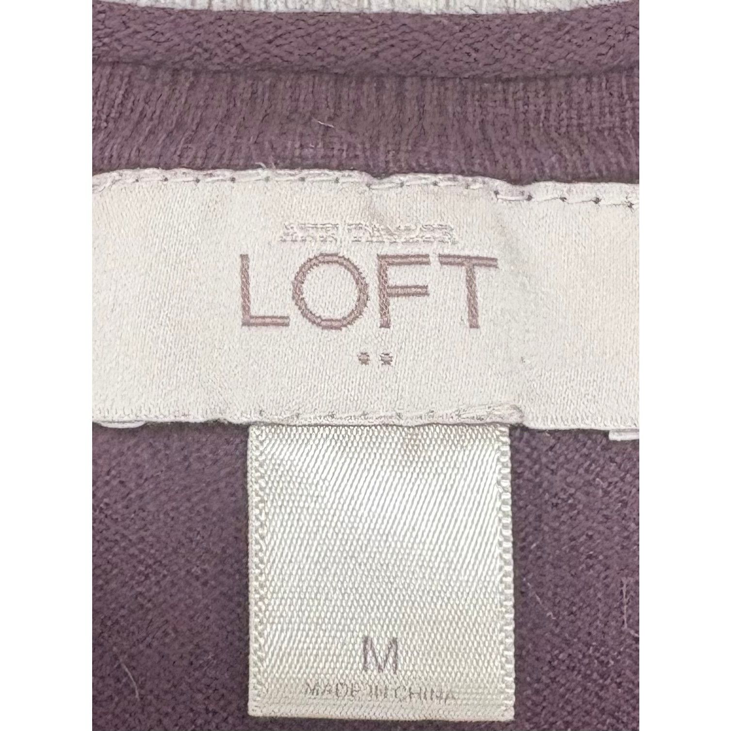 Ann Taylor Ann Taylor LOFT | Button Down 3D Flowers Cardigan | Medium Size M / US 6-8 / IT 42-44 - 5 Thumbnail