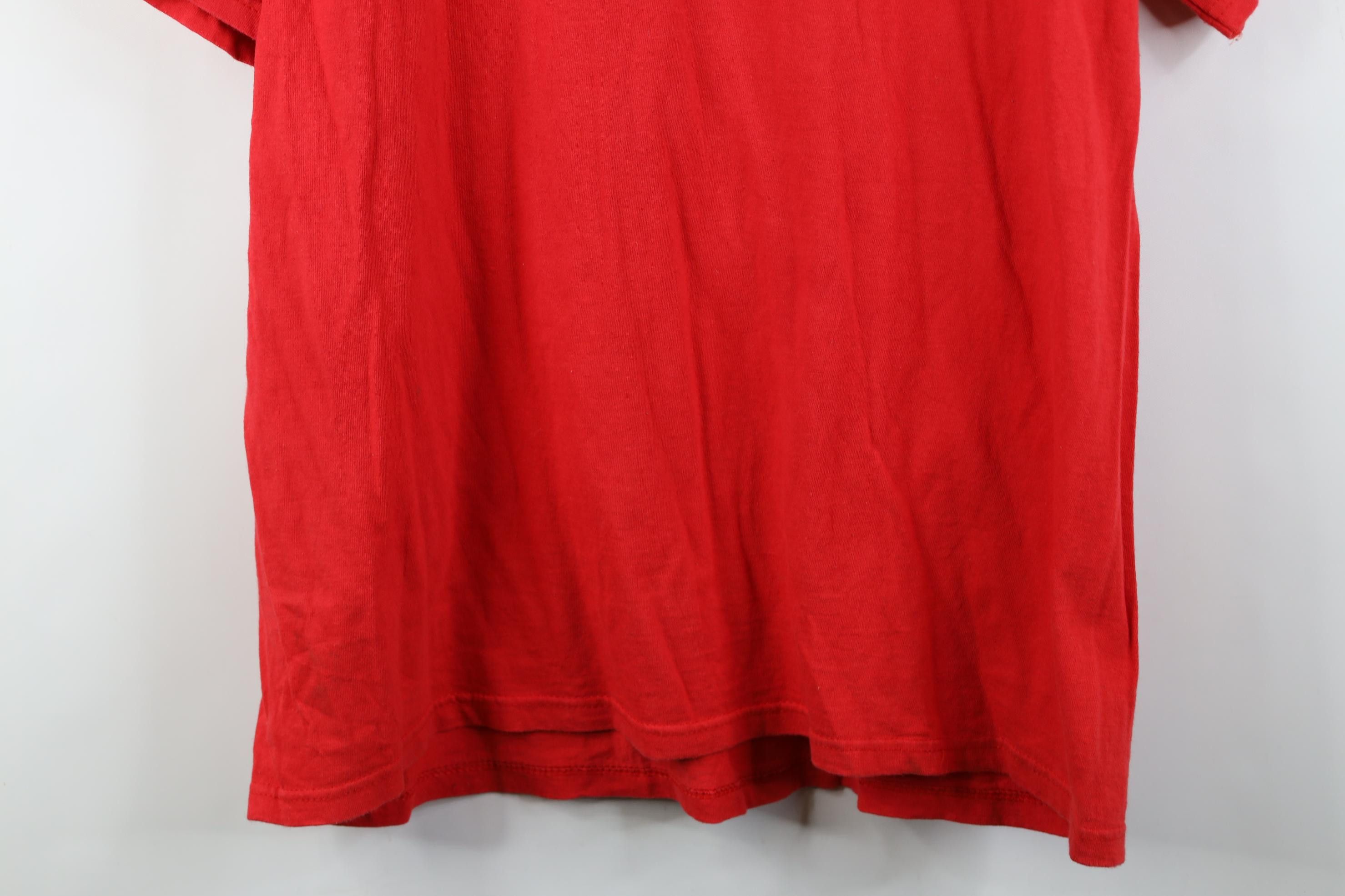 Vintage Vintage 90s Y2K Texans Football Short Sleeve T-Shirt Red Size US XL / EU 56 / 4 - 15 Thumbnail