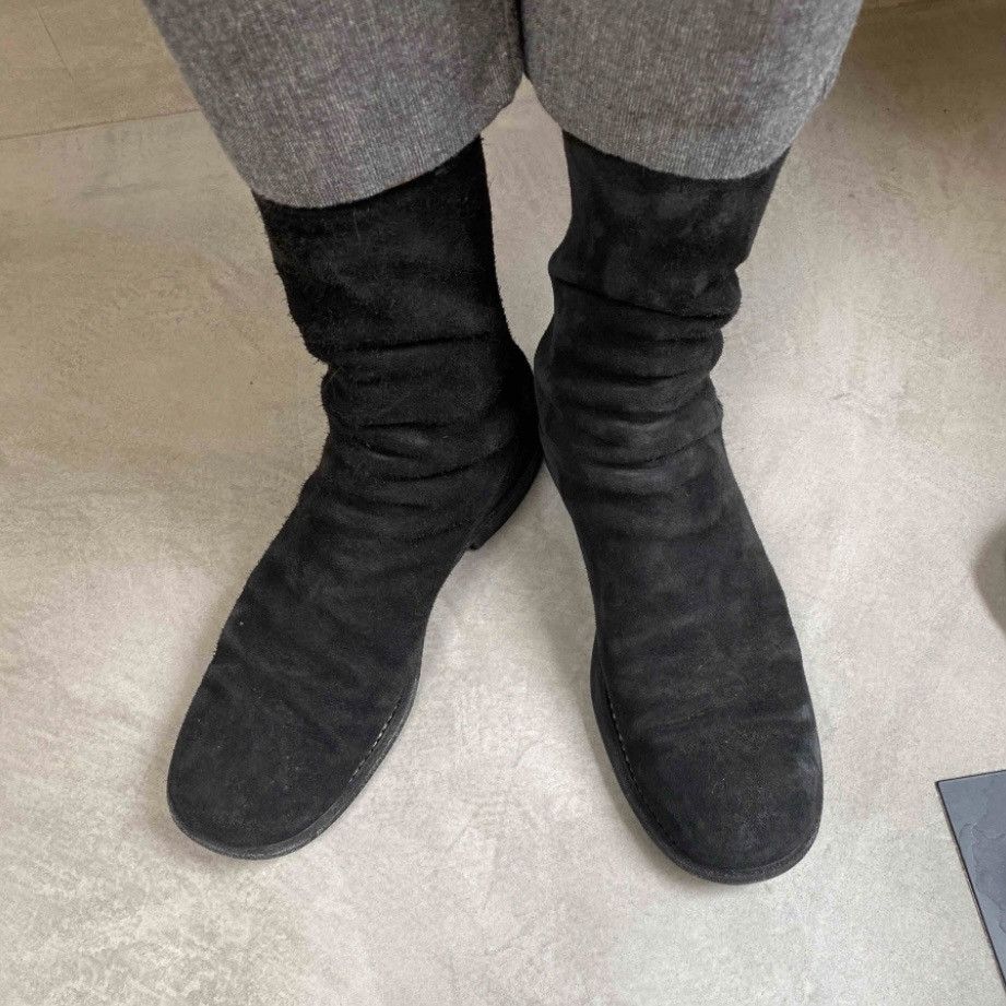 Guidi GUIDI 988 Black Suede Back Zip Size US 9 / EU 42 - 3 Thumbnail