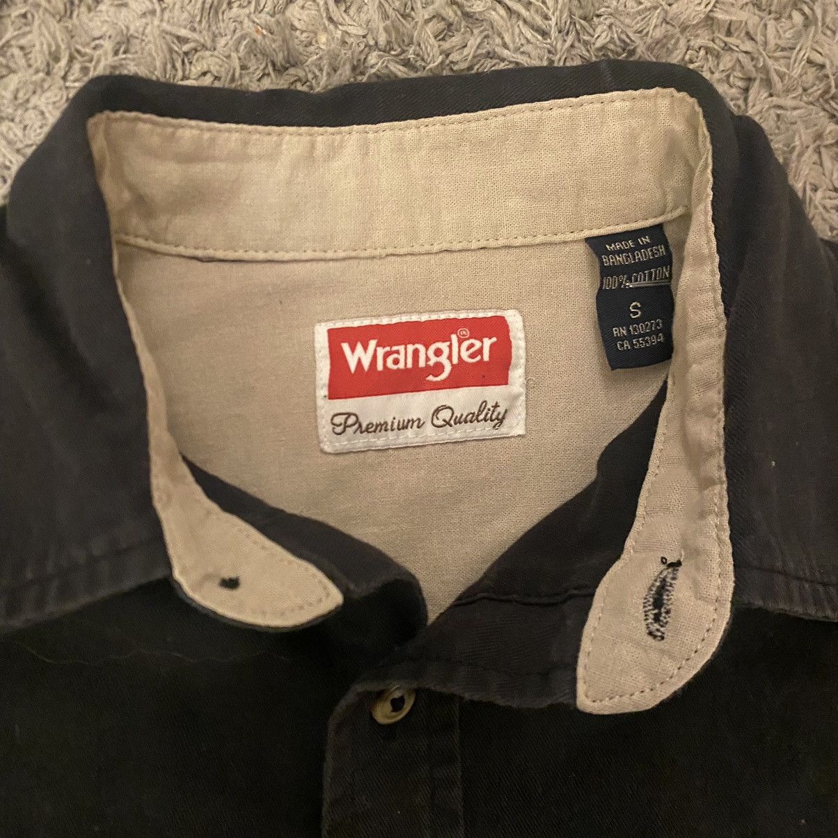 Wrangler Black wrangler button up Size US S / EU 44-46 / 1 - 2 Thumbnail