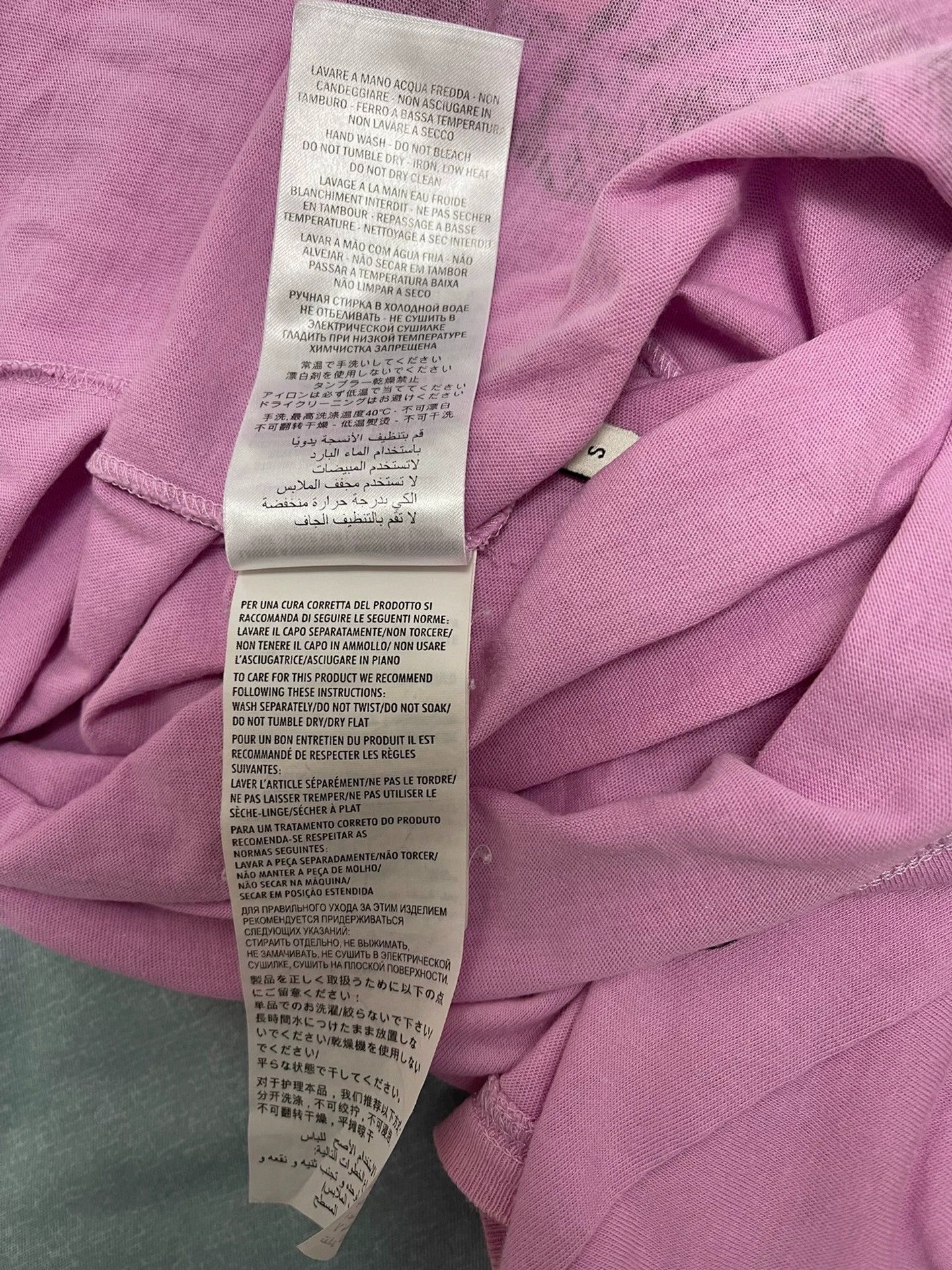 Gucci Gucci Pink Oversize Basic Tee S Unisex Size US S / EU 44-46 / 1 - 5 Thumbnail