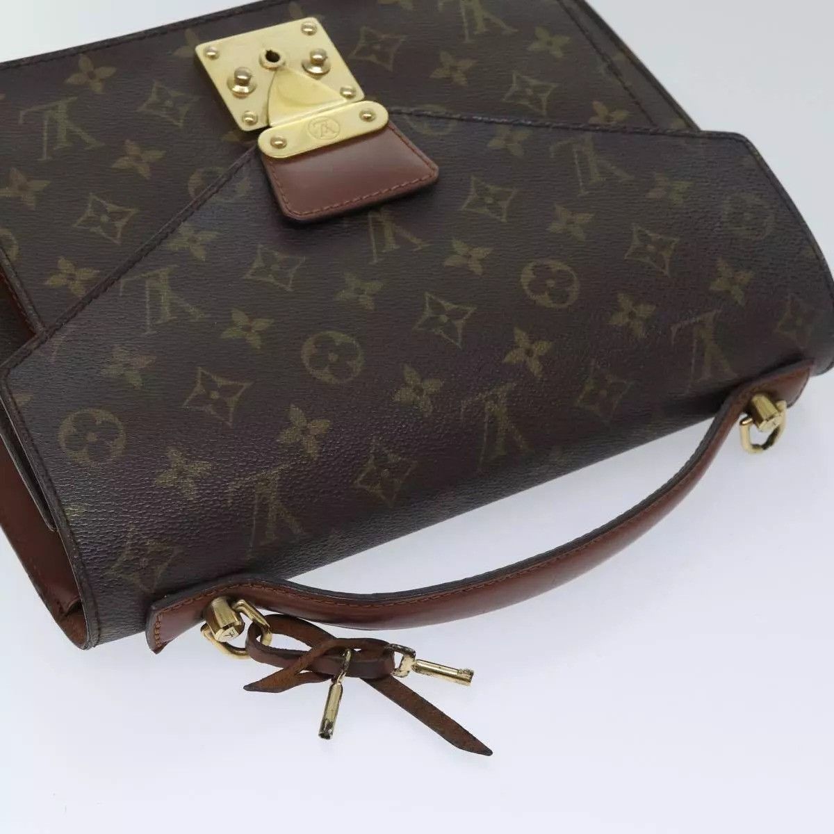 Louis Vuitton LOUIS VUITTON Monogram Monceau 28 Hand Bag 2way Size ONE SIZE - 15 Thumbnail