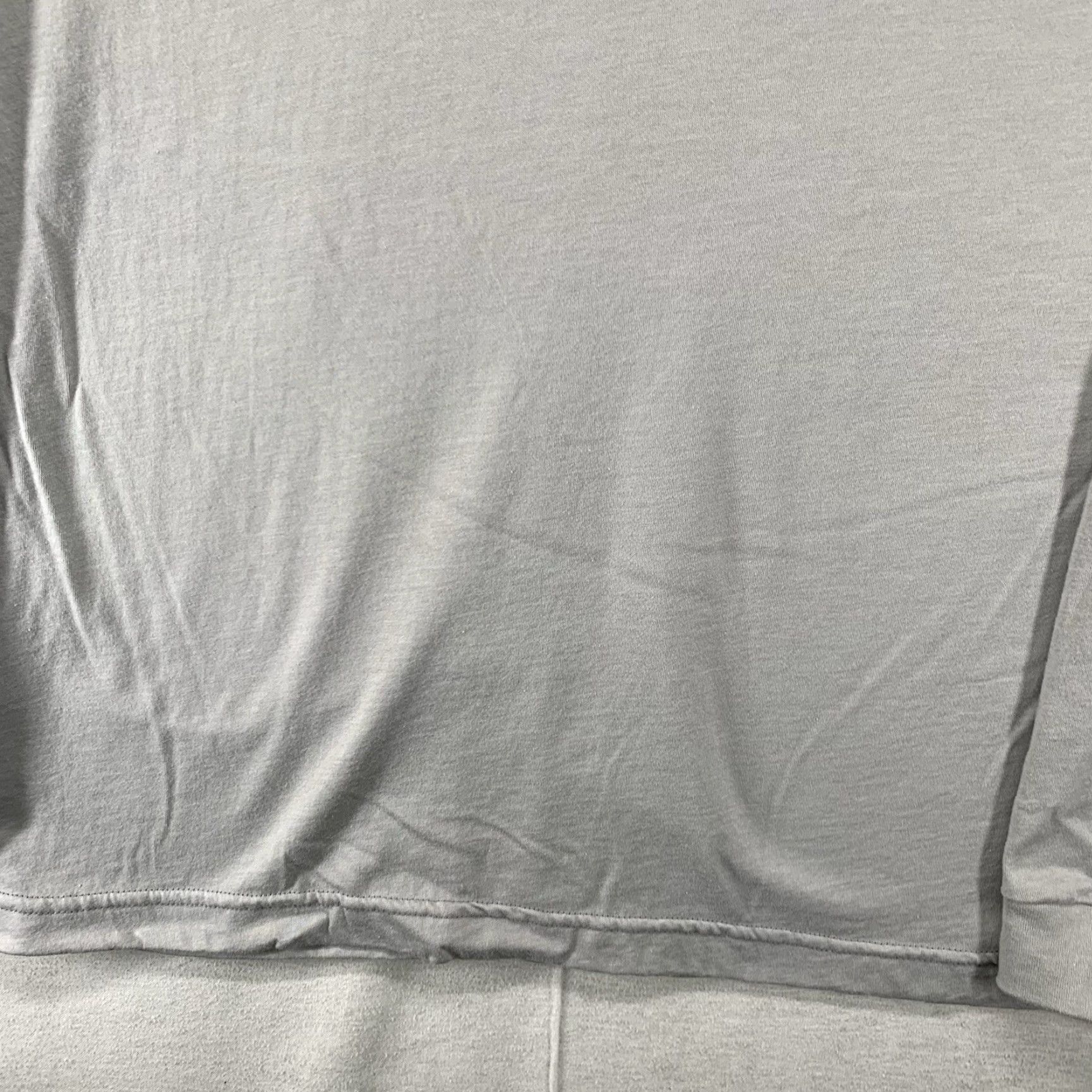 Vintage Soft Serve Gray Long Sleeve T-Shirt XL Organic Cotton Casual Top Womens Size XL / US 12-14 / IT 48-50 - 6 Thumbnail