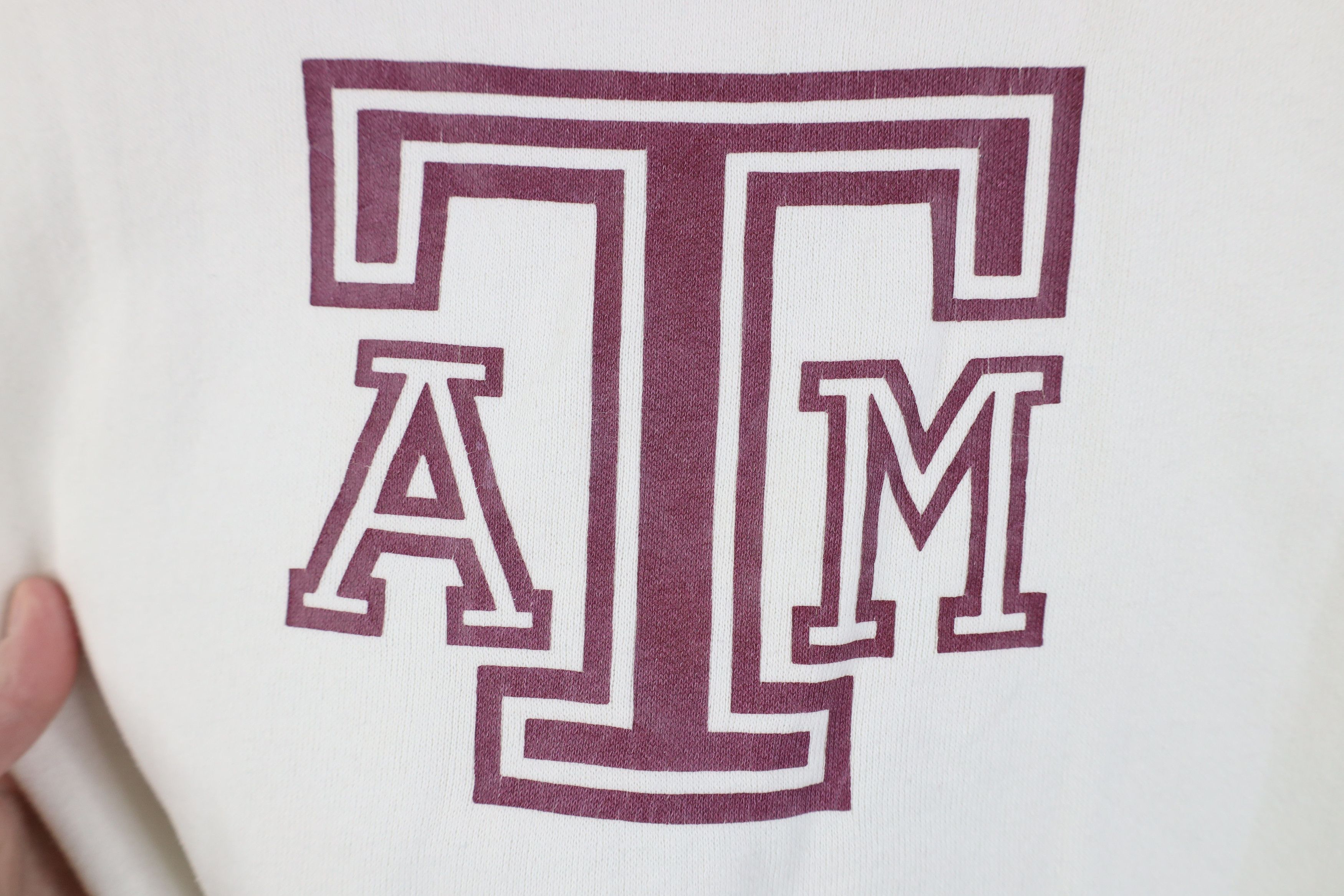 Vintage Vintage 70s A&M University Sleeveless Sweatshirt Vest USA Size S / US 4 / IT 40 - 4 Thumbnail