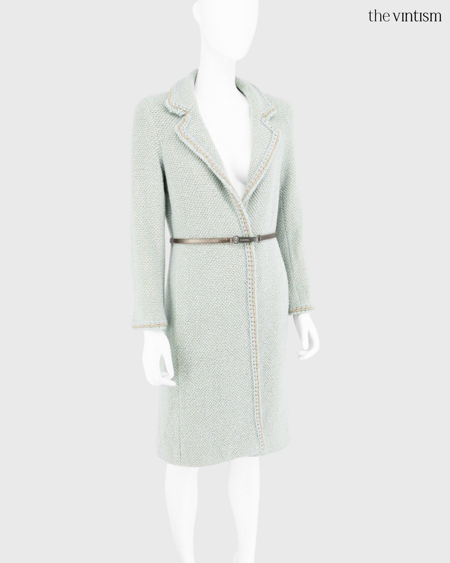 Chanel Chanel F/W 2000 Runway by Karl Lagerfeld Coat With Belt Size S / US 4 / IT 40 - 1 Thumbnail