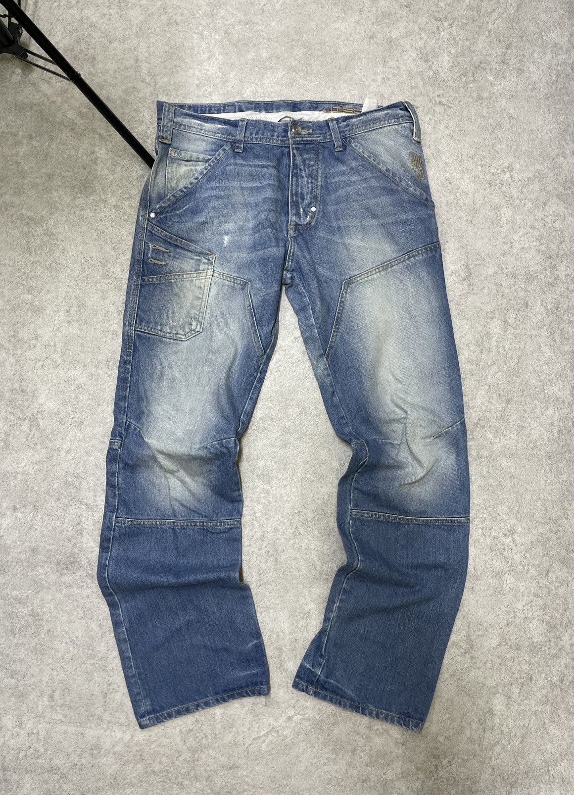 If Six Was Nine × Japanese Brand × Le Grande Bleu (L.G.B.) Flared Denim Jeans – LGB / If Six Was Nine Energy Size US 32 / EU 48 - 2 Thumbnail
