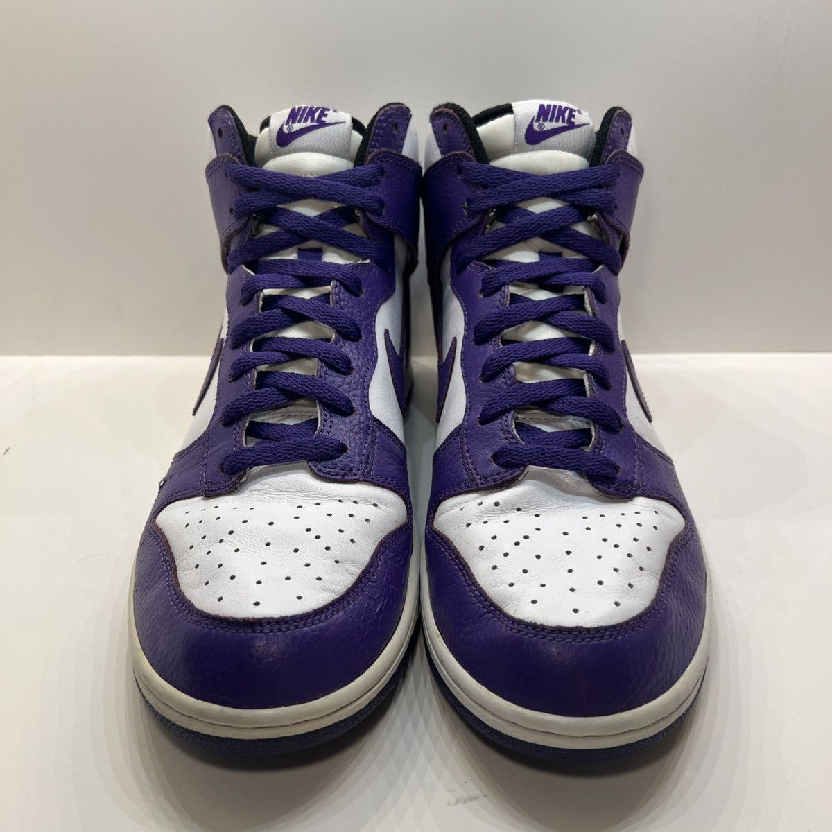 Nike × Vintage Nike Dunk High ‘08 BTTYS - Varsity Purple Size US 11 / EU 44 - 4 Thumbnail