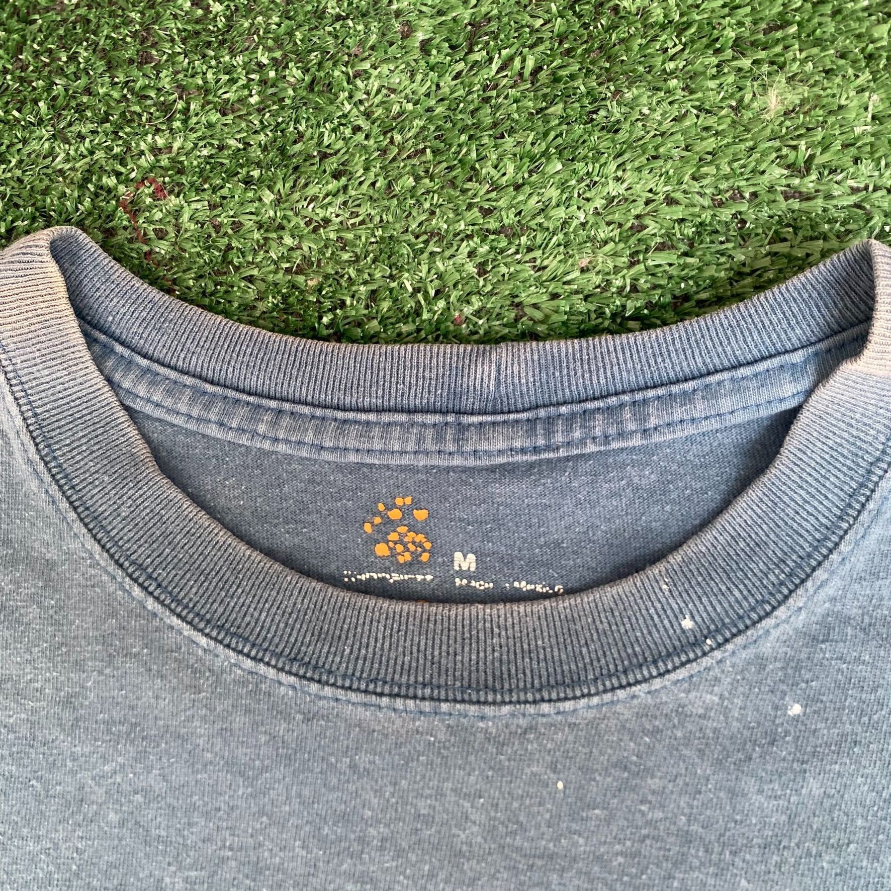Carhartt Vintage Y2K Carhartt Logo Shirt Blue Workwear Grunge Tee Size US M / EU 48-50 / 2 - 6 Thumbnail