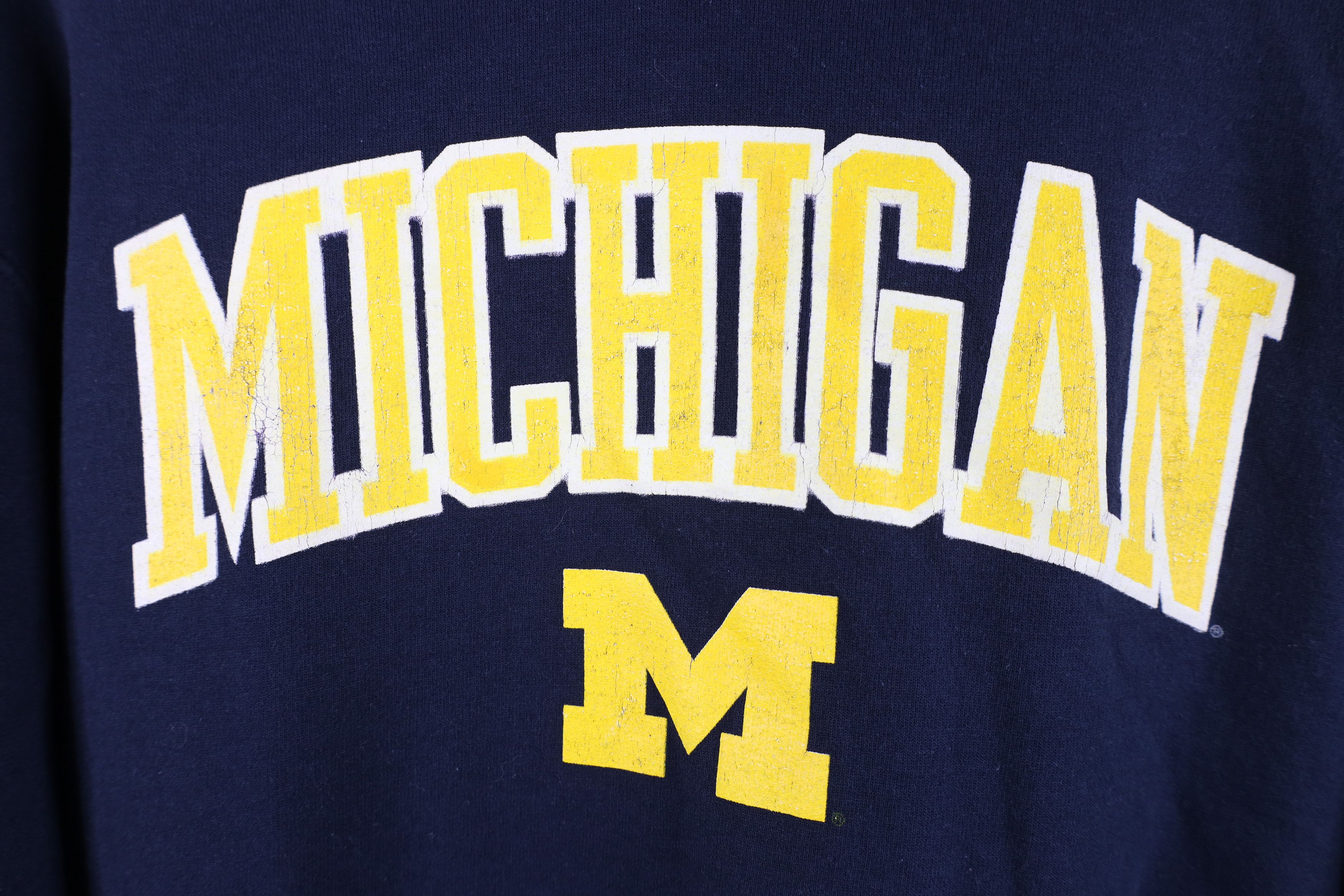 Champion Vintage Champion University of Michigan Hoodie Sweatshirt Size US S / EU 44-46 / 1 - 4 Thumbnail
