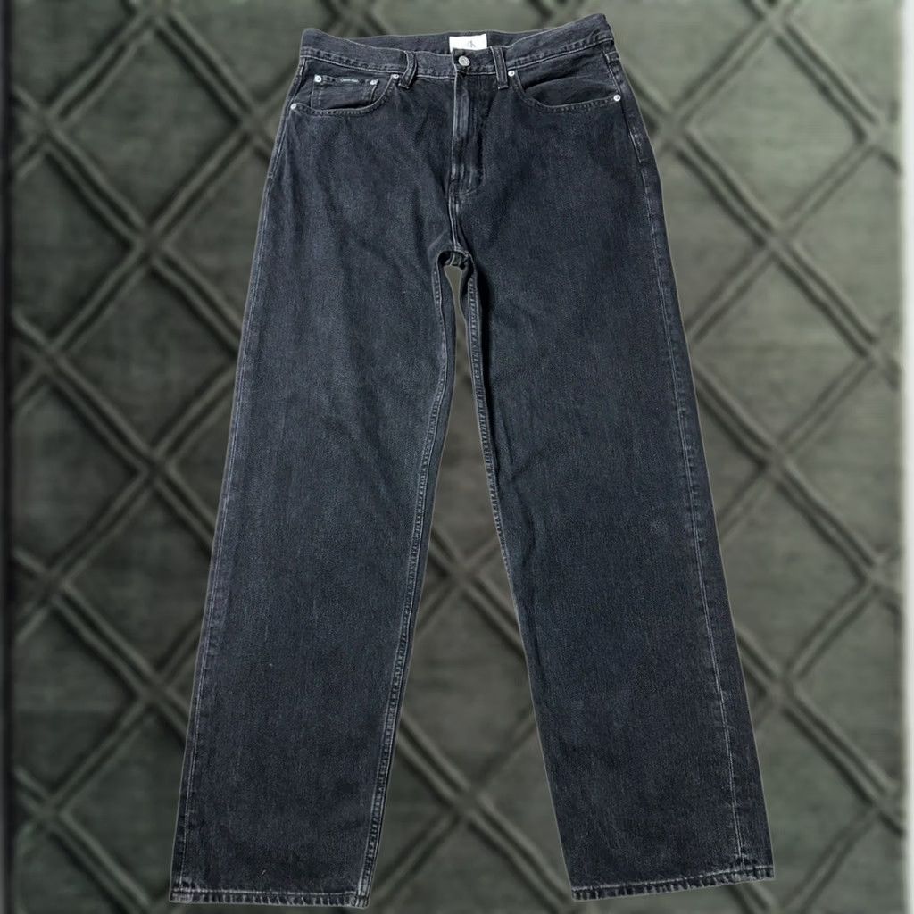 Palace Palace El Script P90 Baggy Jeans in Stone Wash | Grailed 