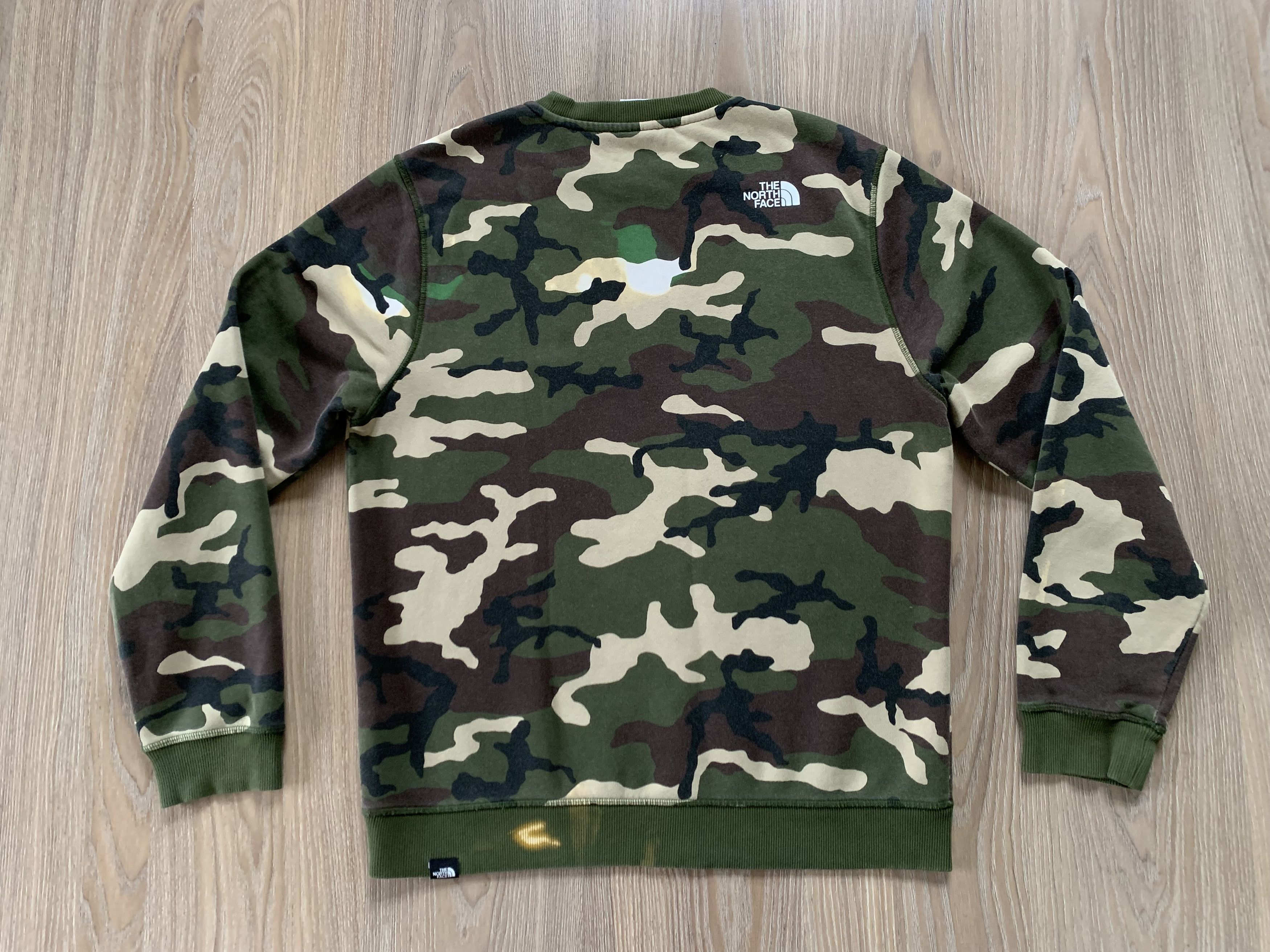 The North Face Mens The North Face Camo Sweatshirt Size US M / EU 48-50 / 2 - 3 Thumbnail