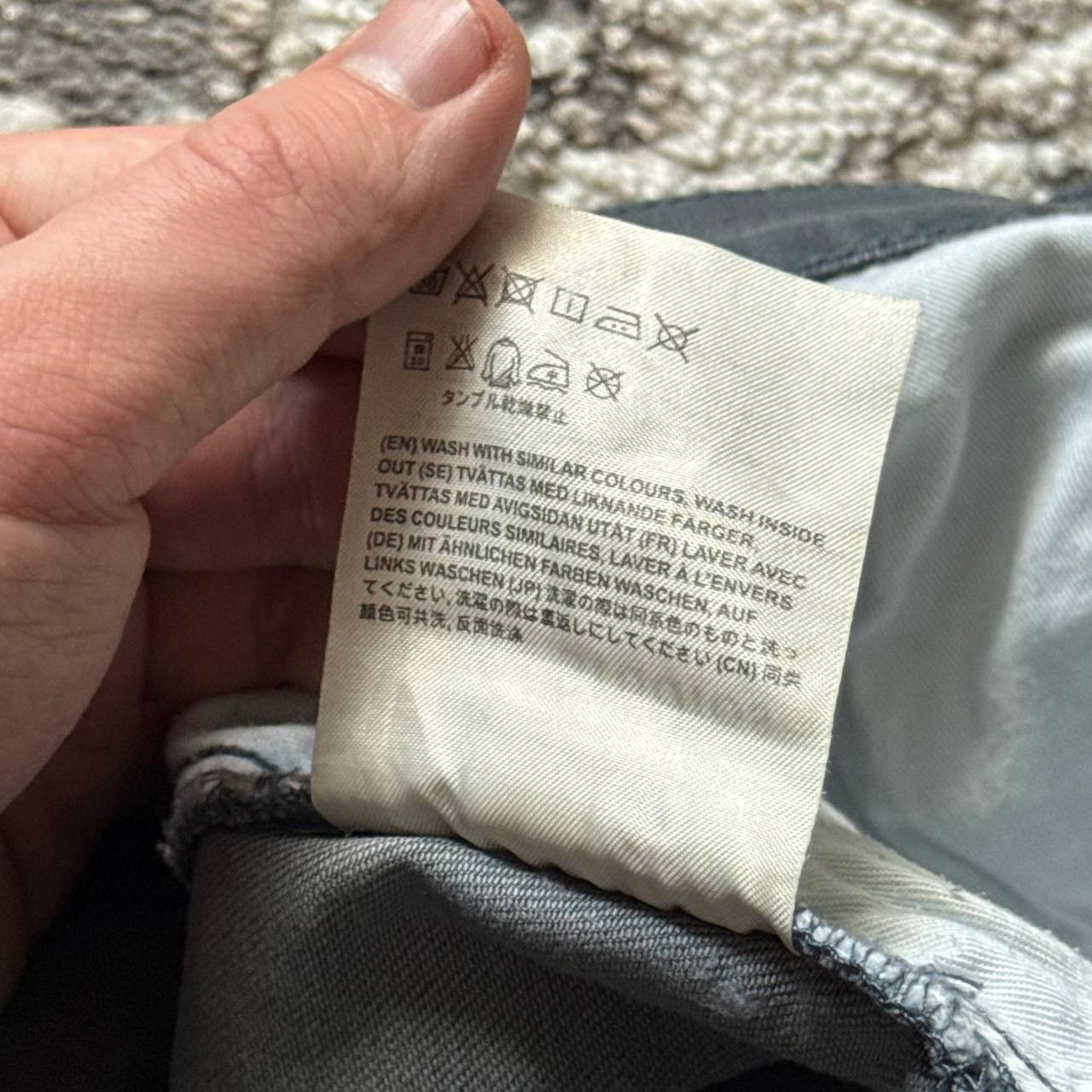 Acne Studios Acne Studios max darko graphite skinny jeans denim pants Size US 32 / EU 48 - 9 Thumbnail