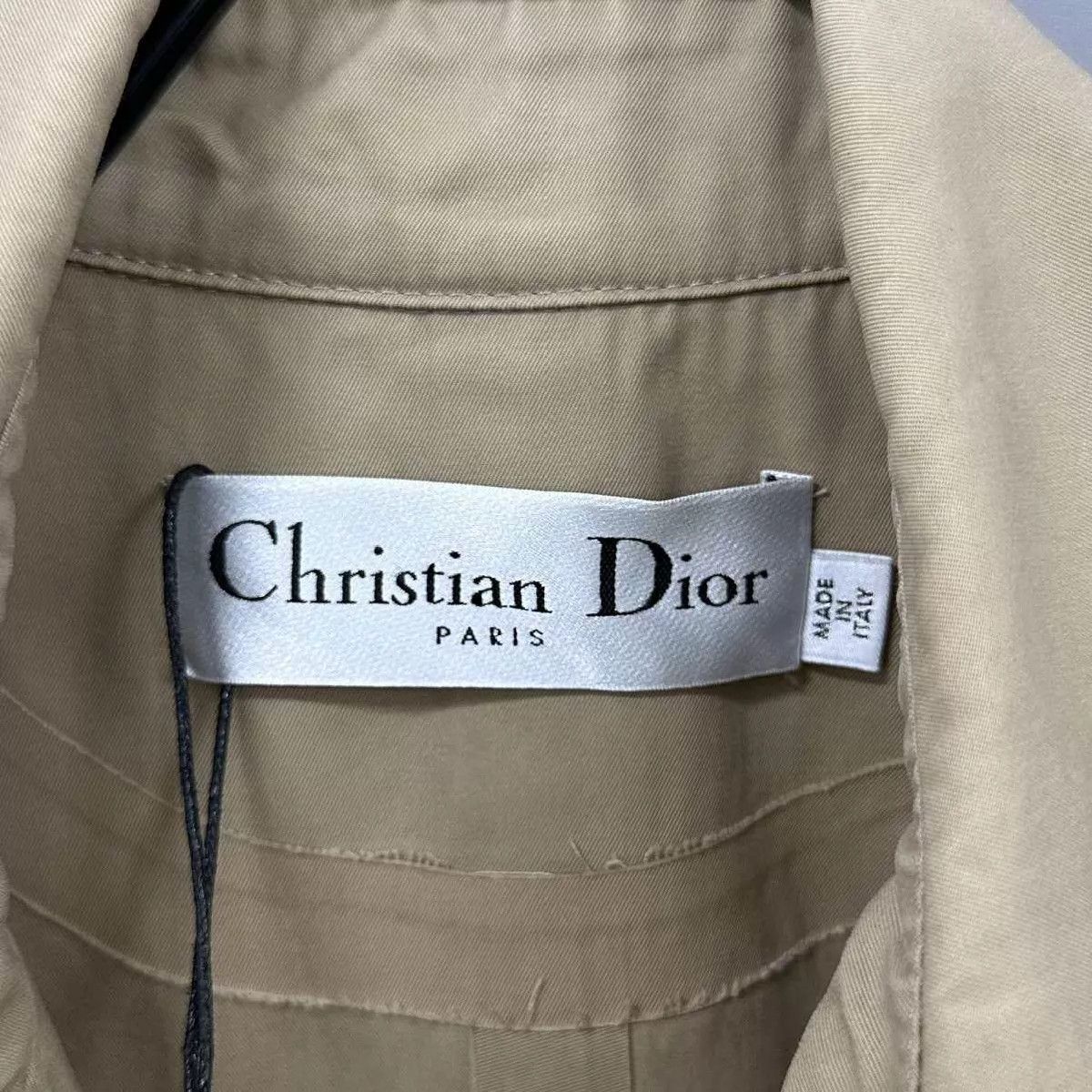 Dior Dior Khaki Bee Embroidered Belt Logo Coat Size XS / US 0-2 / IT 36-38 - 6 Thumbnail