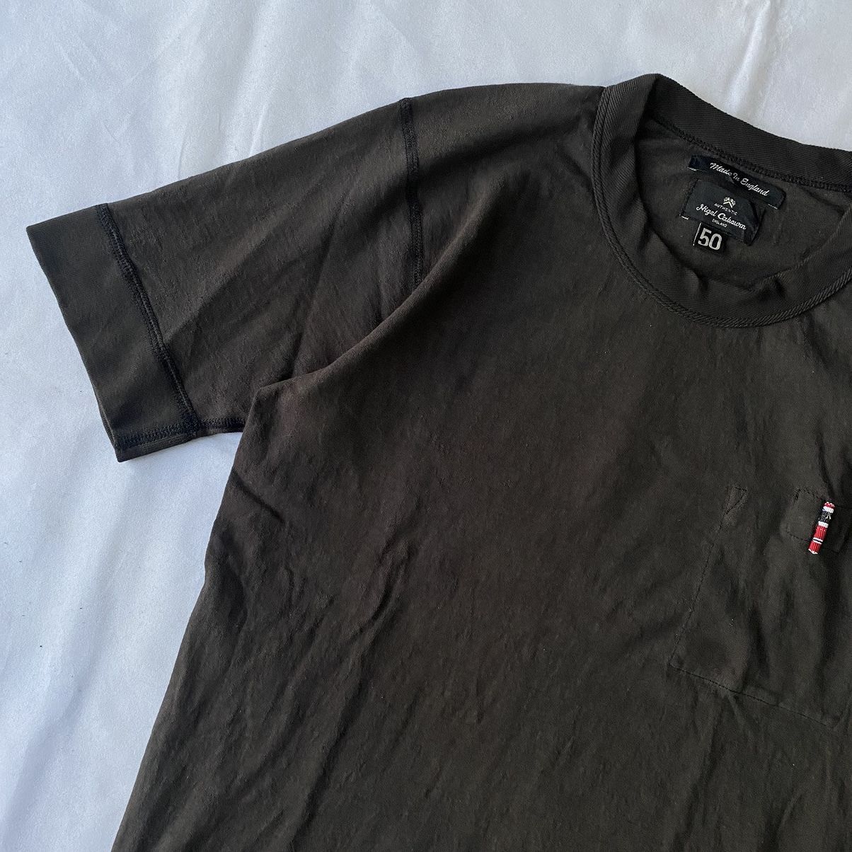 Nigel Cabourn × Vintage Vintage Military Nigel Cabourn Heavyweight Cotton Tees Size US M / EU 48-50 / 2 - 3 Thumbnail