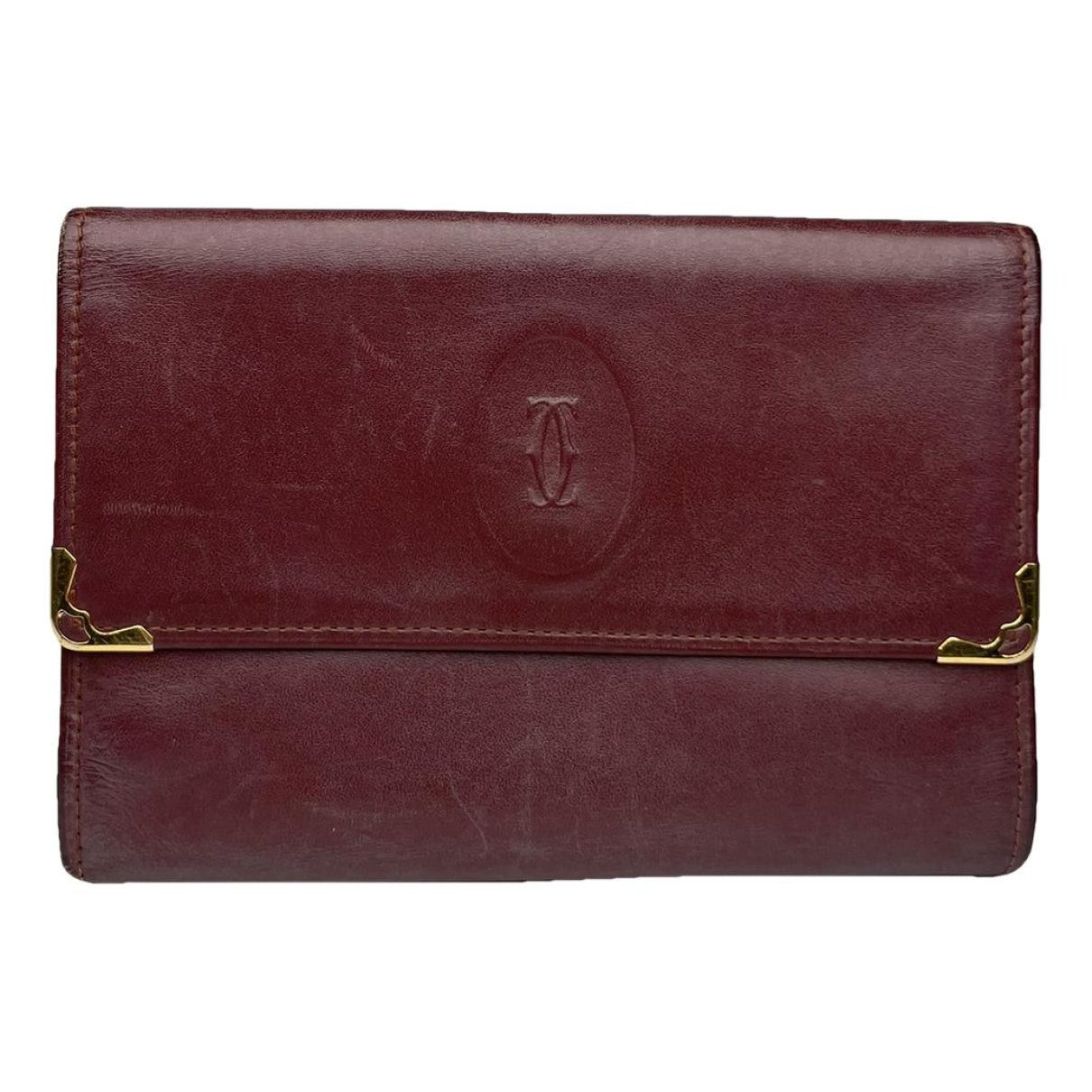 Burgundy Patent Leather Wallet
