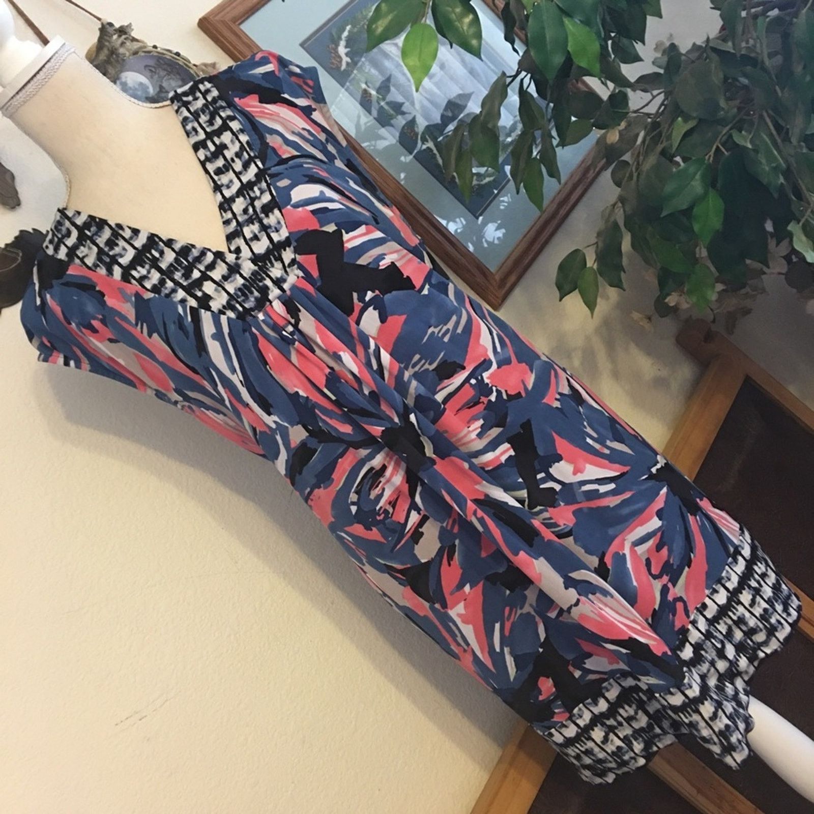 Alfani Alfani wild print tunic top dress XL Size XL / US 12-14 / IT 48-50 - 2 Thumbnail