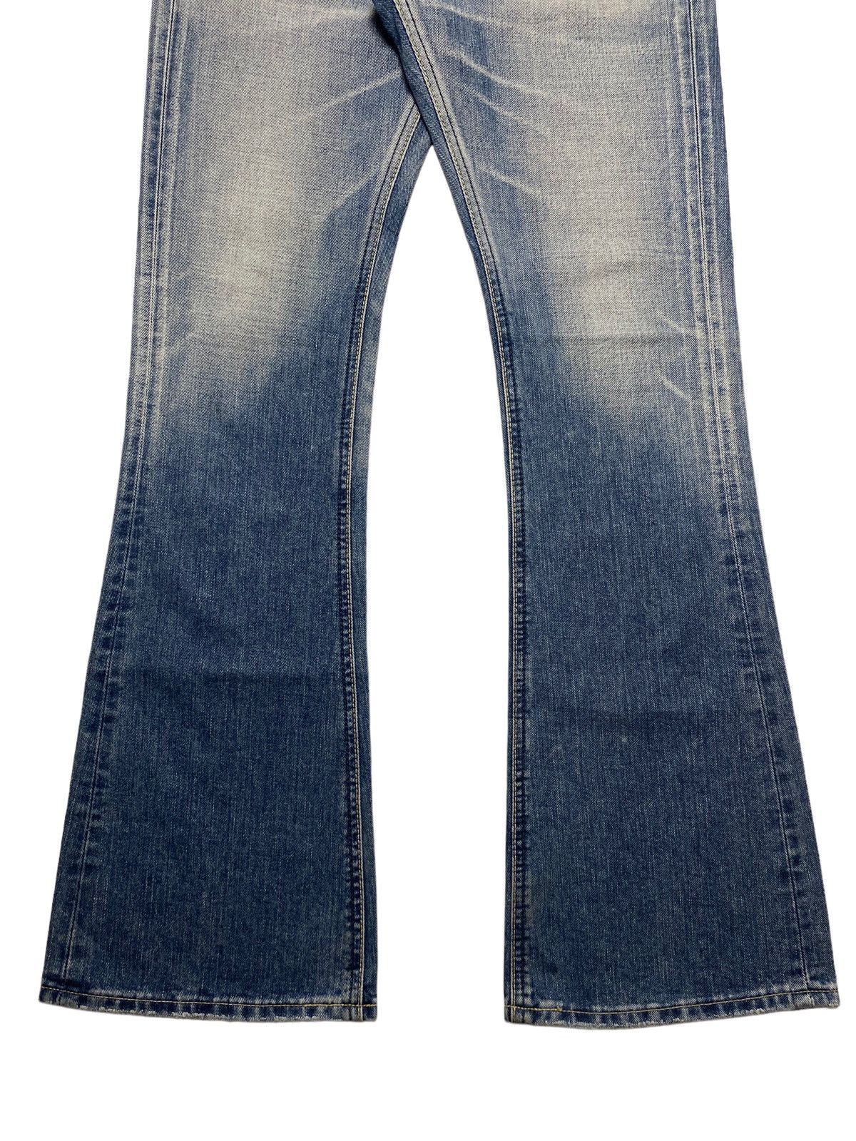 If Six Was Nine 1990s Lee Riders - Washed Flared Cowboy Denim Size US 29 - 4 Thumbnail