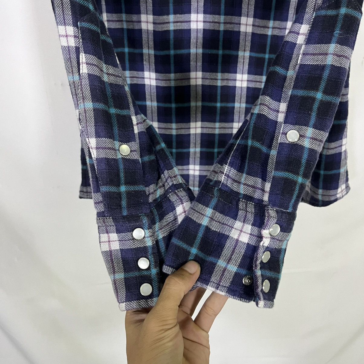 Lee VINTAGE LEE SPORTSWEAR PLAID FLANNEL WESTERN BUTTON UP SHIRT Size US M / EU 48-50 / 2 - 8 Thumbnail