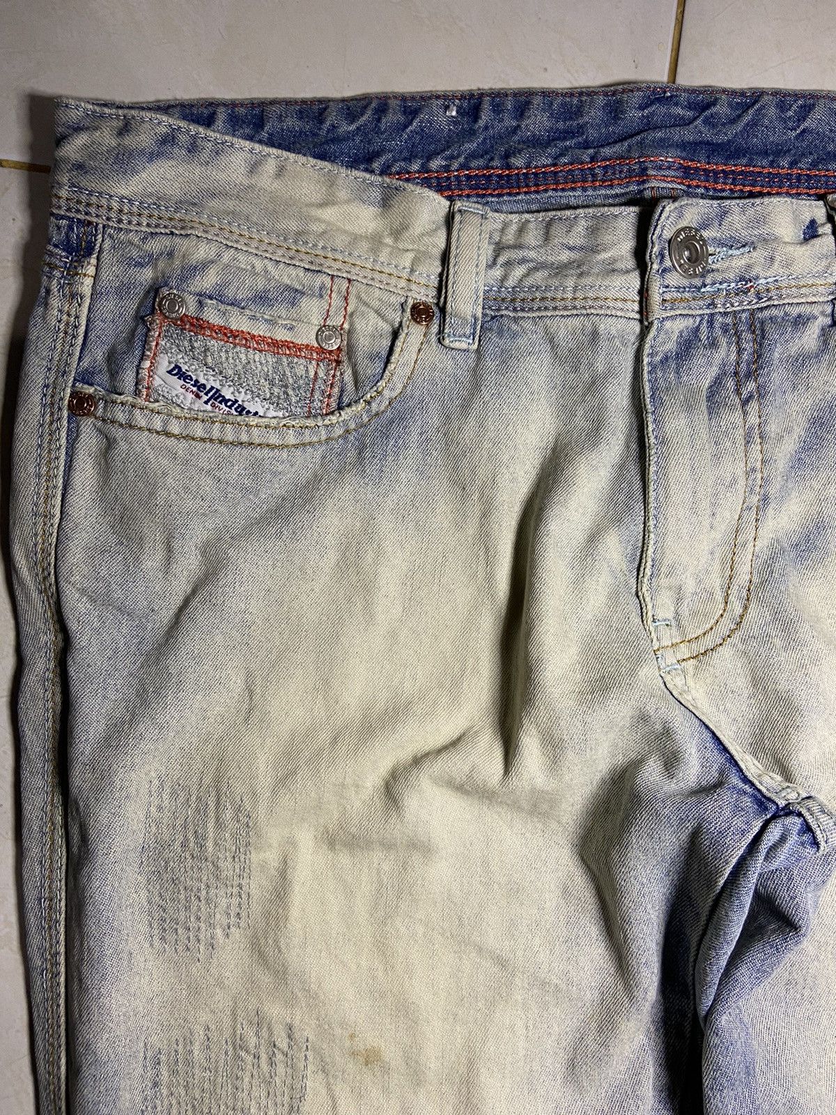 Diesel × Yasuyuki Ishii Vintage Diesel Industry stone wash jeans Size US 30 / EU 46 - 5 Thumbnail