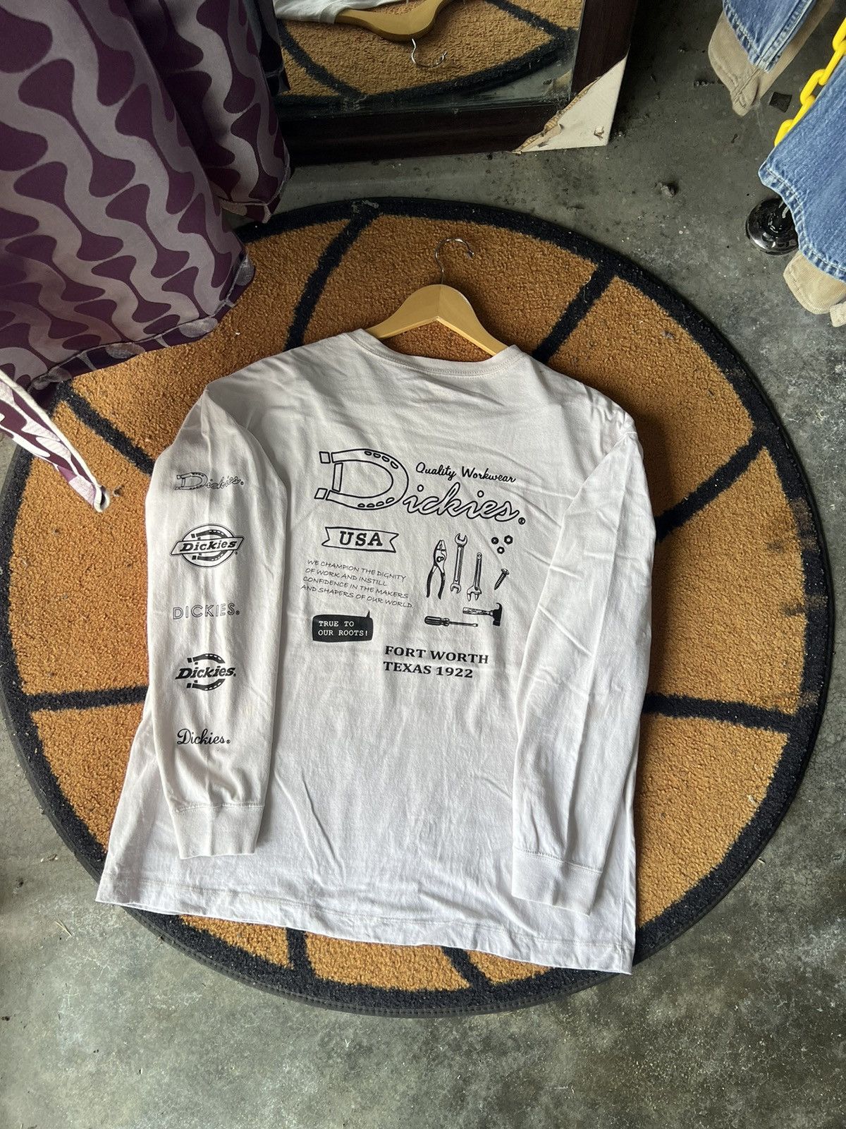 Dickies 🔥Dickies Fort Worth Texas 1922 Long Sleeves Size US L / EU 52-54 / 3 - 1 Thumbnail