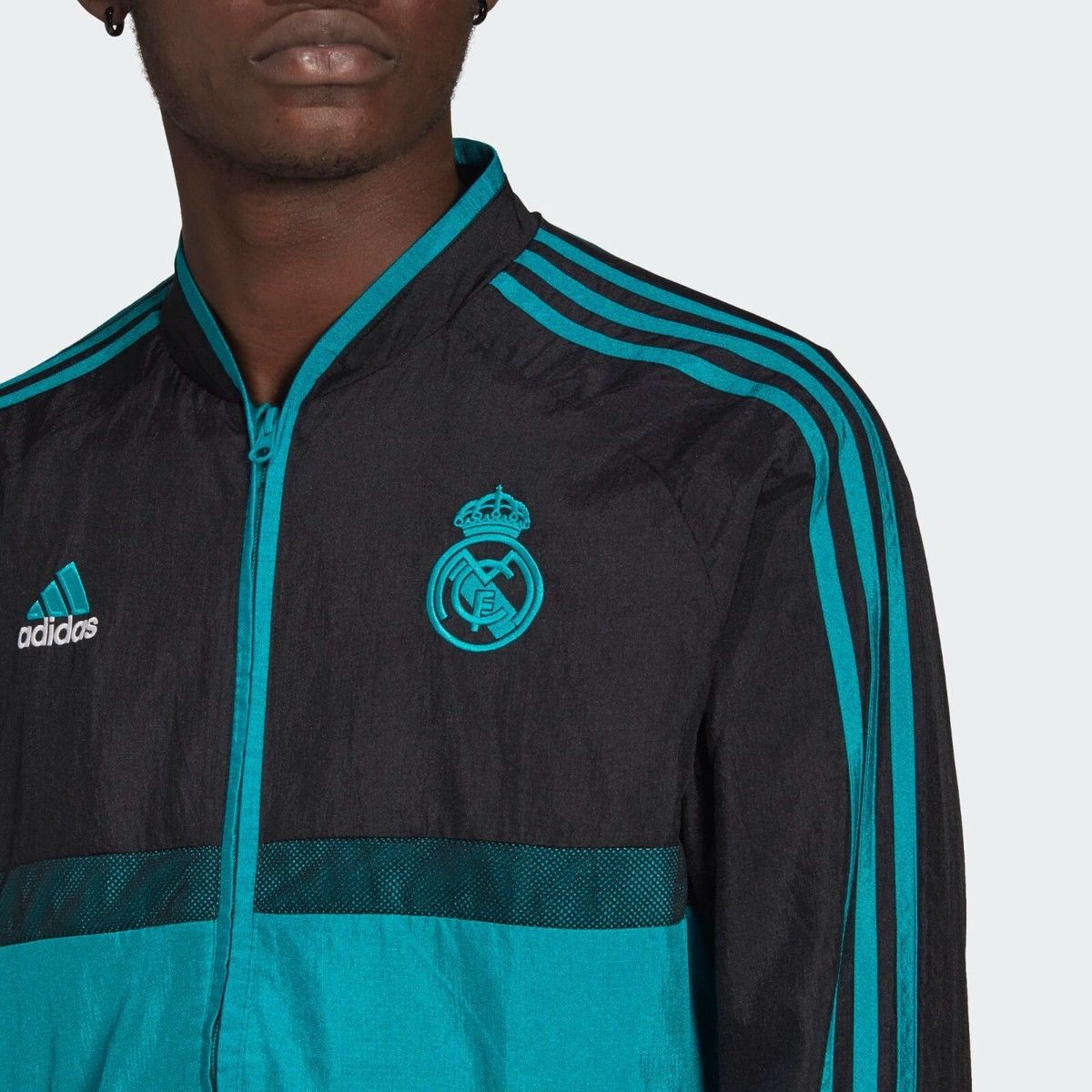 Adidas 🇪🇸 2021 Real Madrid Adidas Equipment Style Icons Woven Jacket Size US XL / EU 56 / 4 - 7 Thumbnail