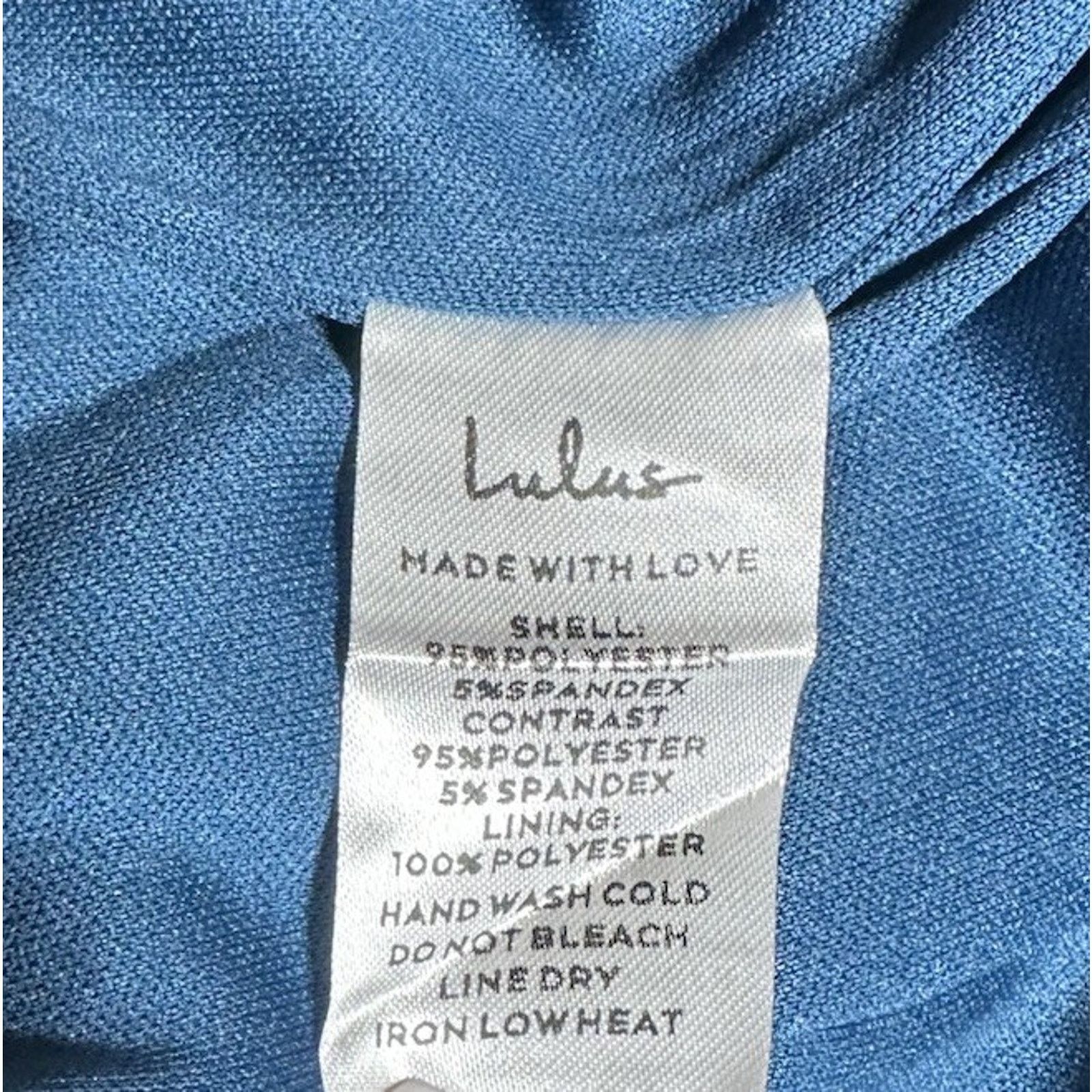 Other Lulus Passionate Aura Teal Blue Strapless Midi Dress Sz M Size M / US 6-8 / IT 42-44 - 11 Thumbnail