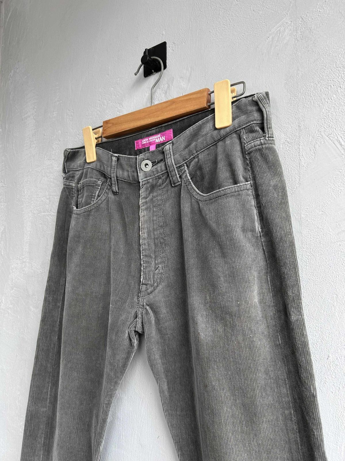 Junya Watanabe Junya Watanabe Man Corduroy Grey Pants Size US 39 - 4 Thumbnail