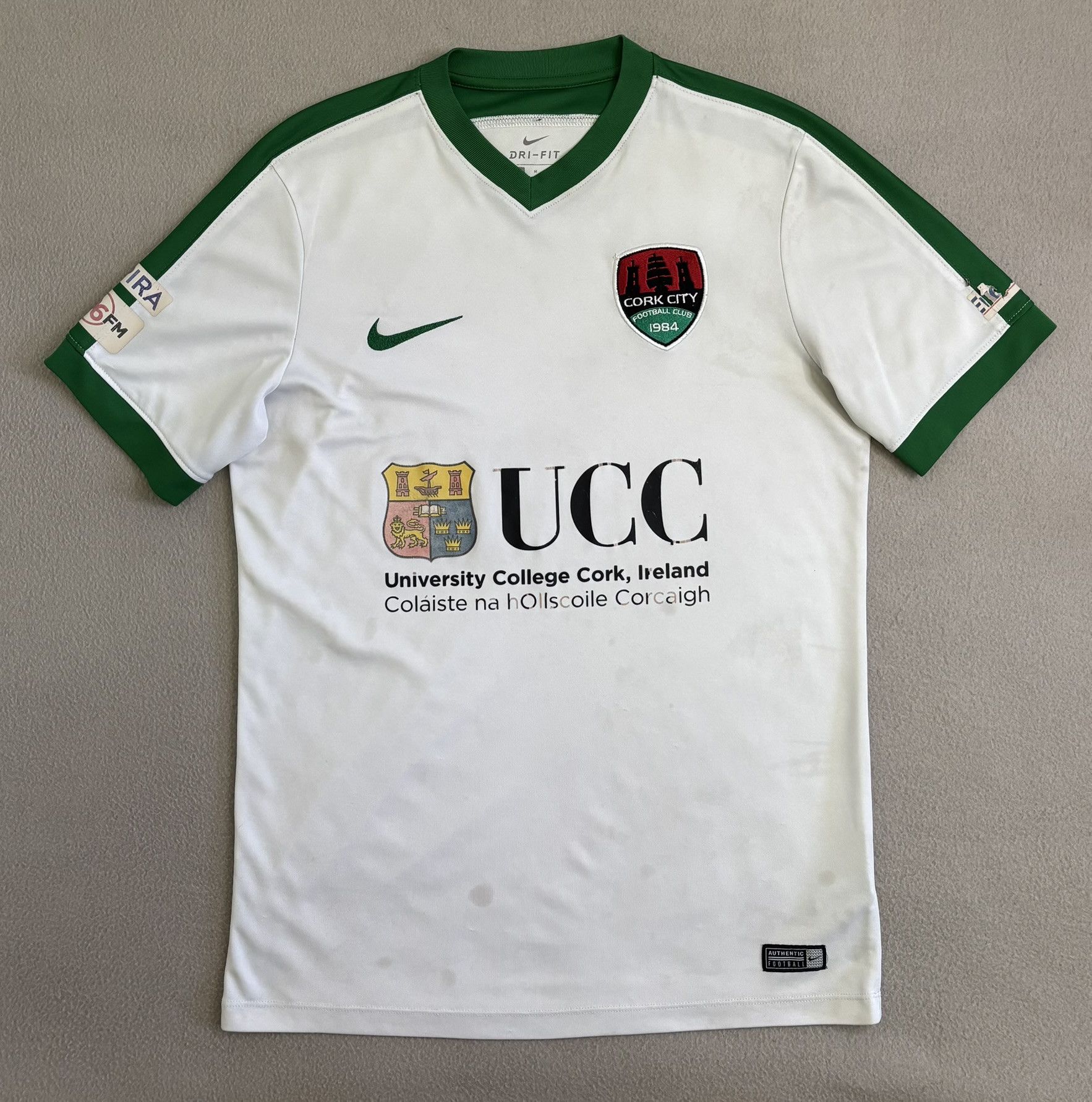 Nike Cork City 2017 Nike Football Jersey Size M Size US M / EU 48-50 / 2 - 5 Thumbnail