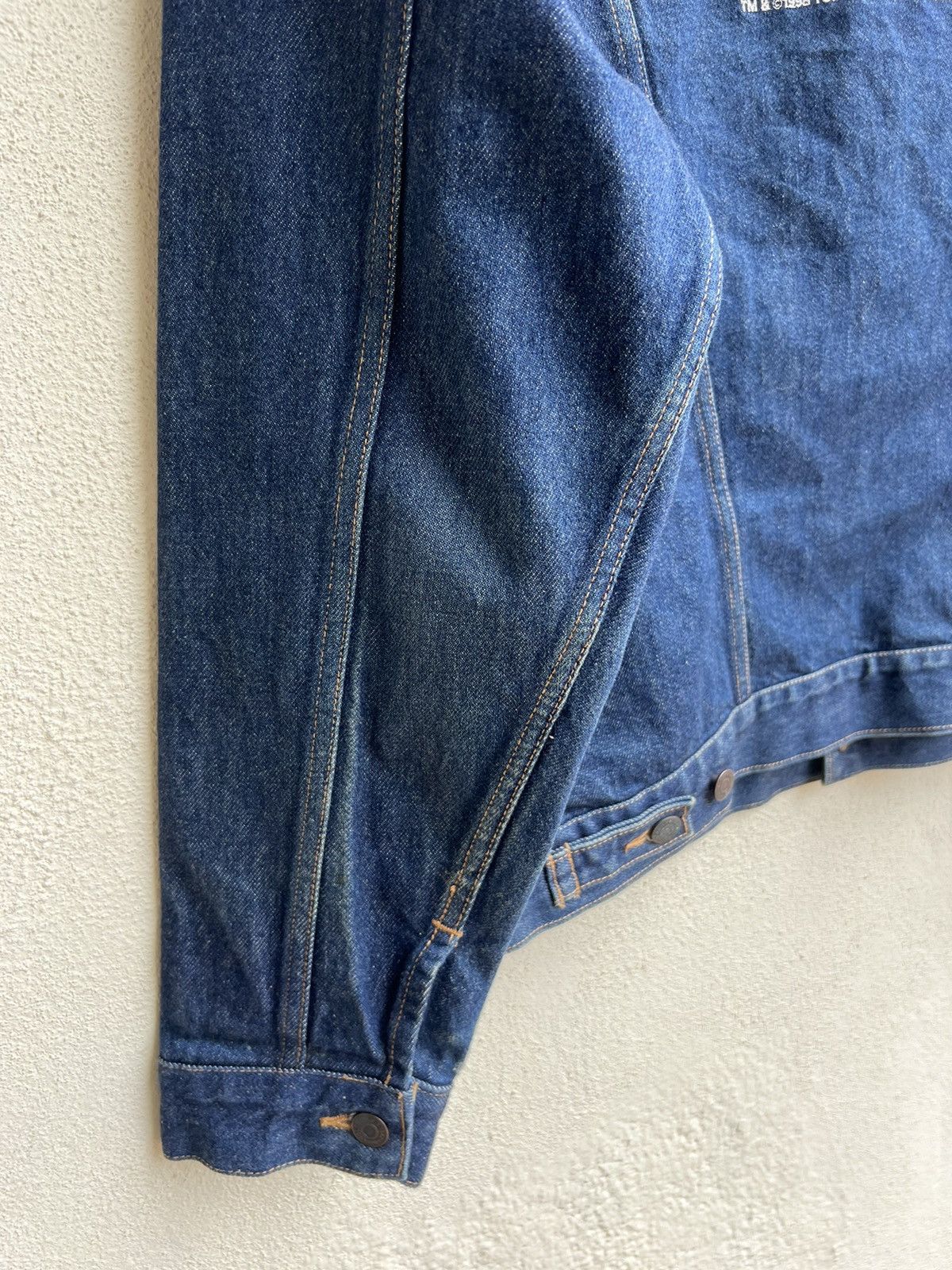 Vintage VTG 90s Wrangler Blue Bell X Godzilla G-Force Denim Jacket Size US L / EU 52-54 / 3 - 18 Thumbnail