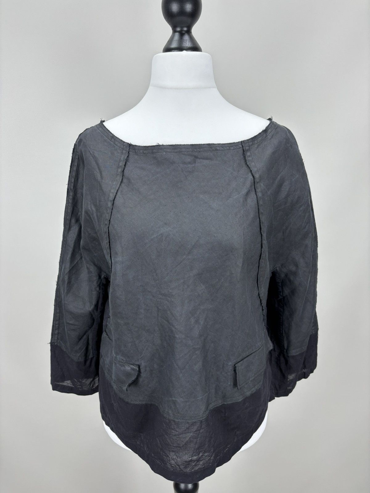 Annette Gortz Womens blouse top Annette Gortz Size 40 Color Black Size S / US 4 / IT 40 - 2 Thumbnail