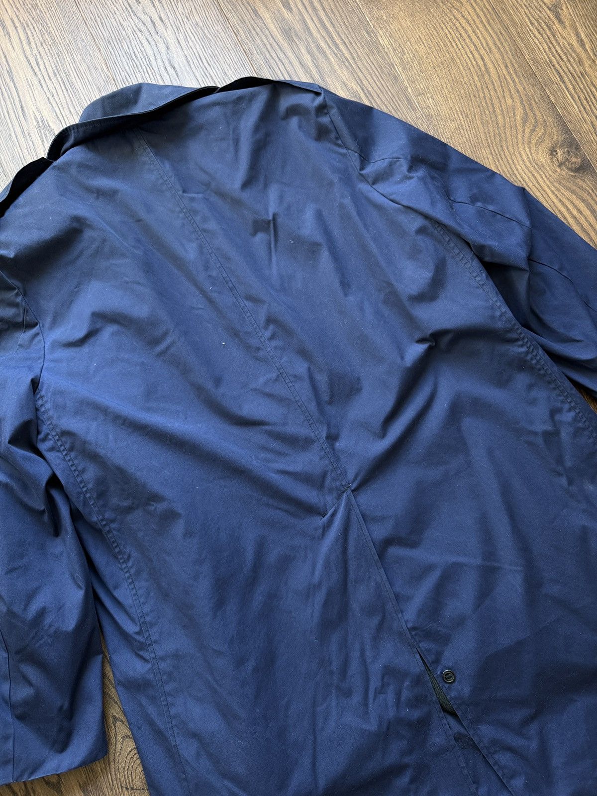 Vintage Vintage US Air Force All Weather Military Navy Trench Coat Size US L / EU 52-54 / 3 - 8 Thumbnail