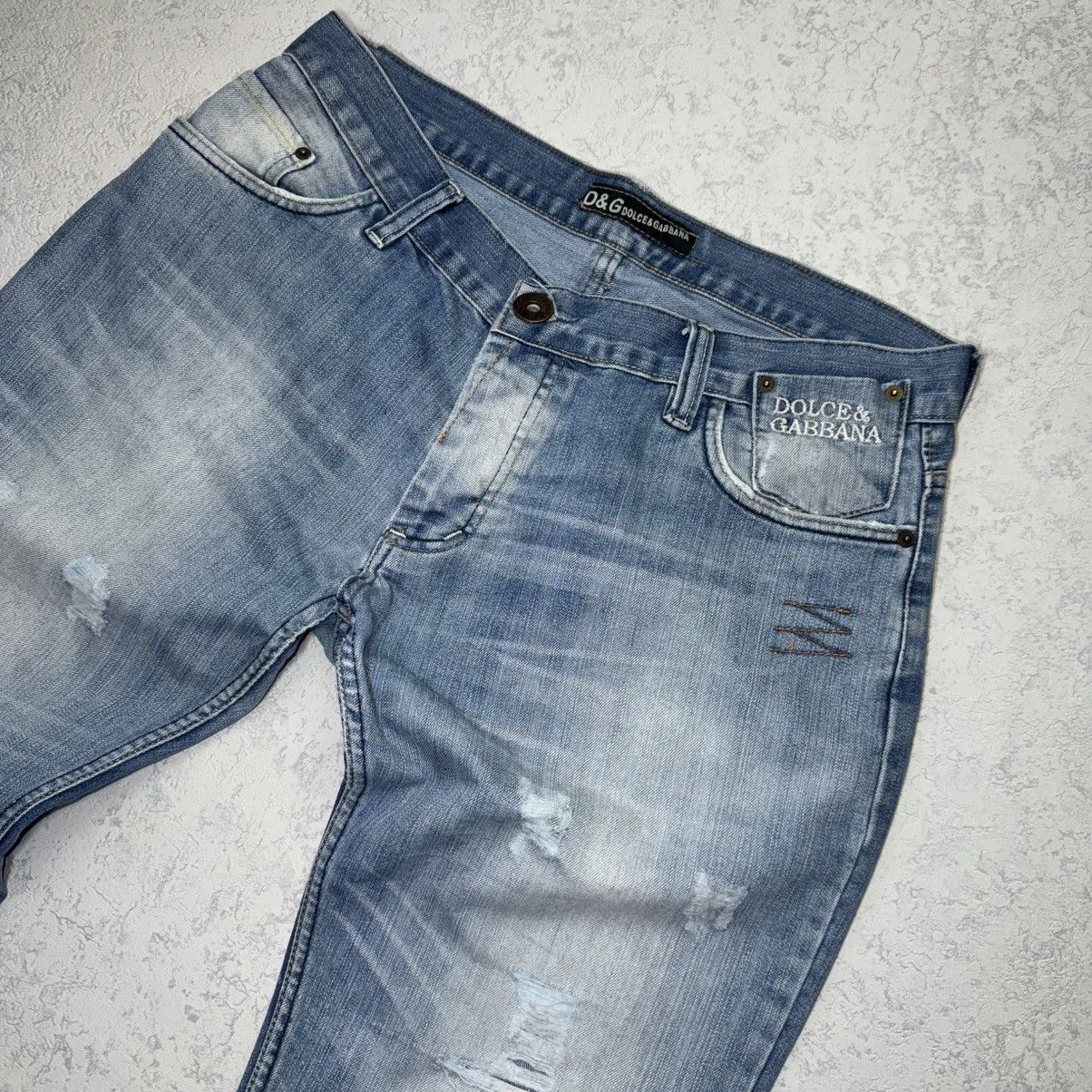 Dolce & Gabbana Dolce Gabbana Vintage Jeans Japanese Baggy Y2K Size US 36 / EU 52 - 2 Thumbnail