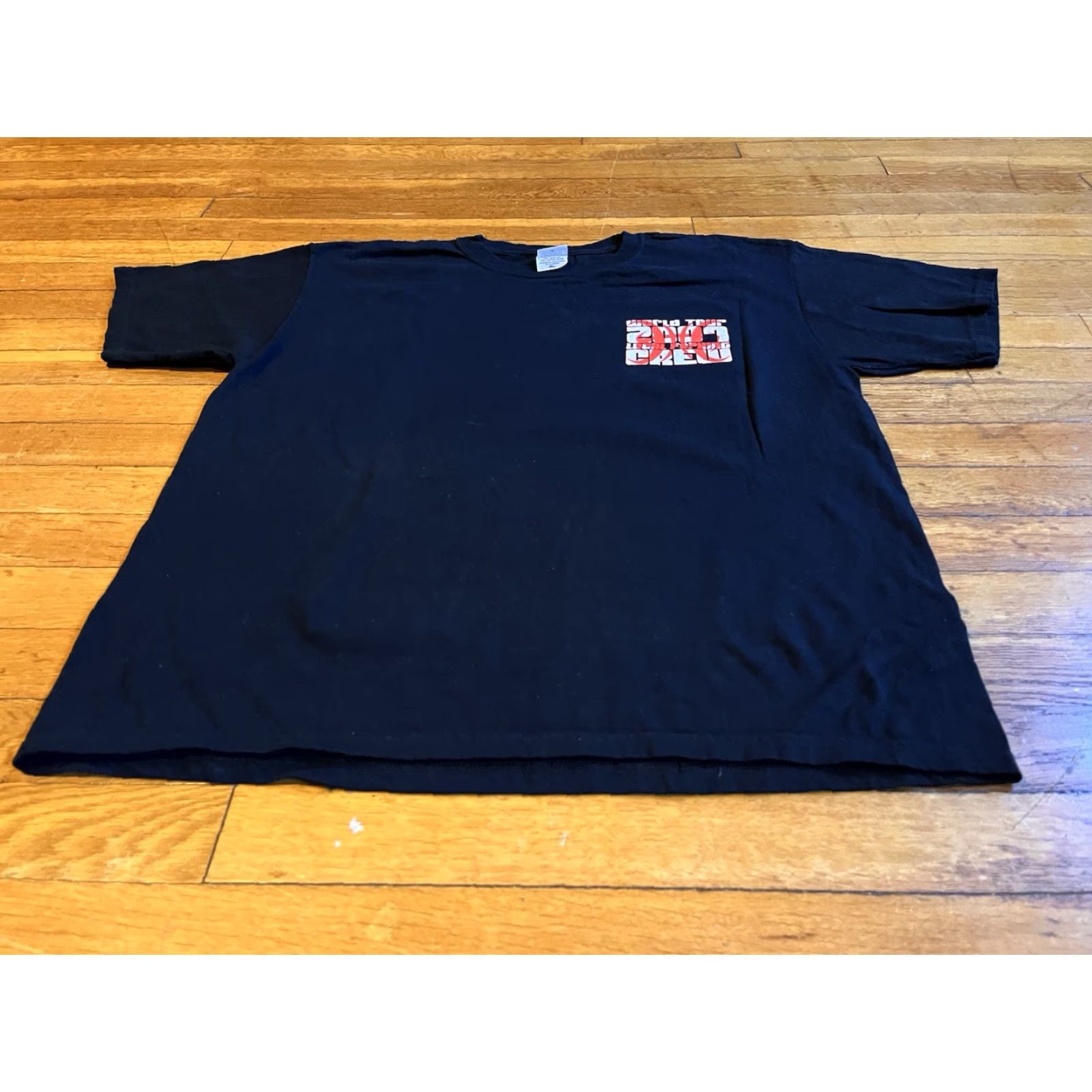 Anvil VINTAGE Hinder World Tour 2007 Local F*cking Crew Shirt Men’s XL Black T-Shirt Band Music Retro Rock Crew Neck Short Sleeve Logo Size US XL / EU 56 / 4 - 2 Thumbnail