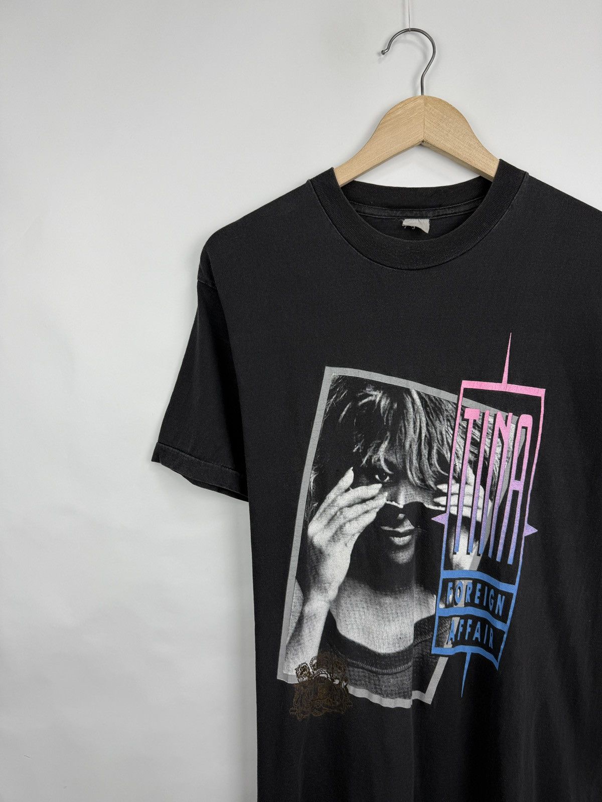 Band Tees 🇺🇸 Vintage 80s Tina Turner Foreign Affair Tour T-Shirt Retro Size US M / EU 48-50 / 2 - 4 Thumbnail