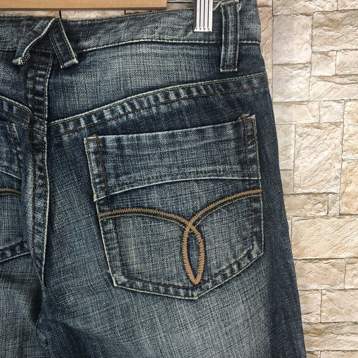 Japanese Brand Conus Jeans Blue Distressed Denim Pants #A56 Size US 31 - 18 Thumbnail
