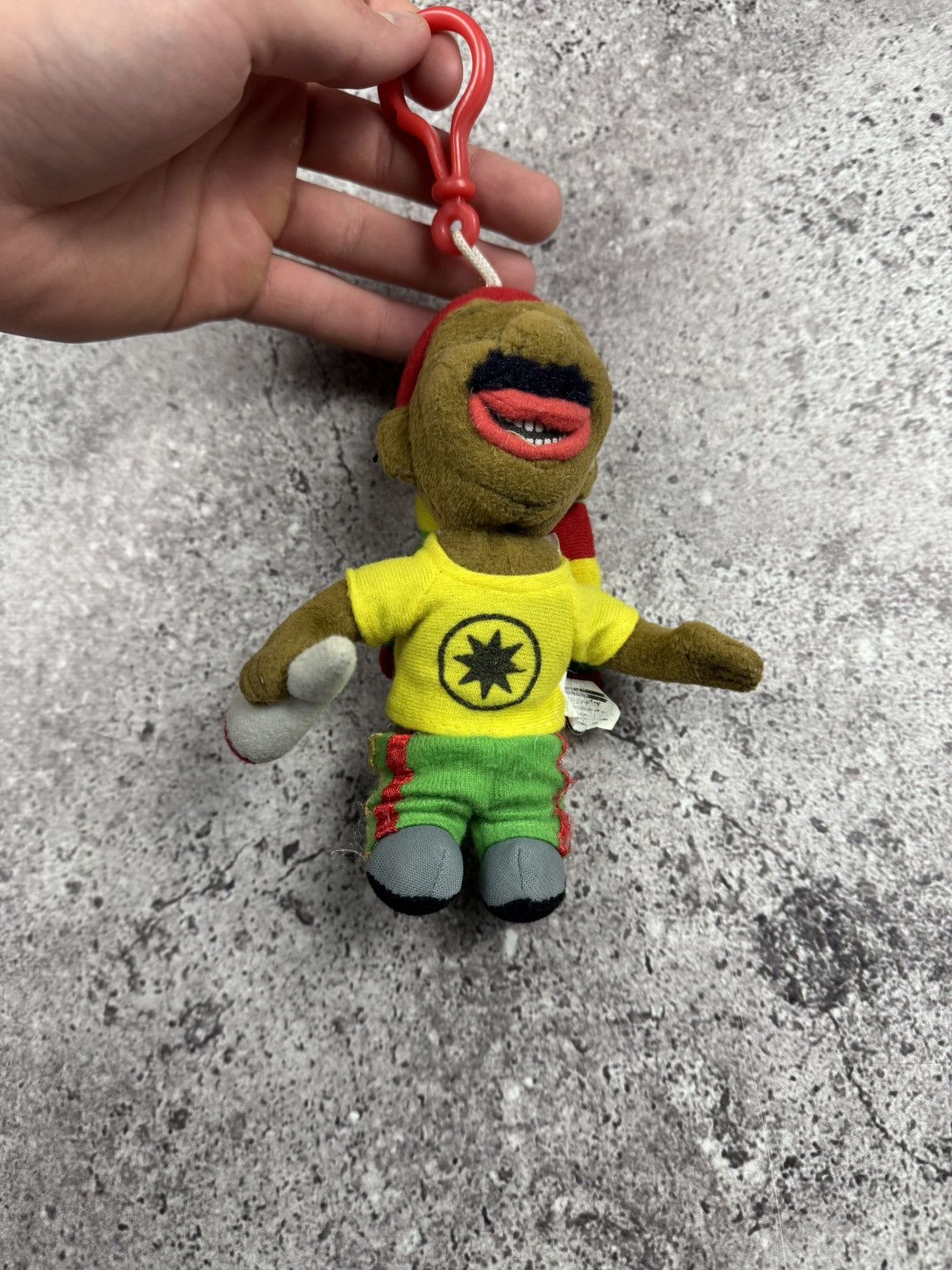 Bob Marley Vintage Bob Marley Reggae Plush Keychain Toy Jamaica Size ONE SIZE - 2 Thumbnail