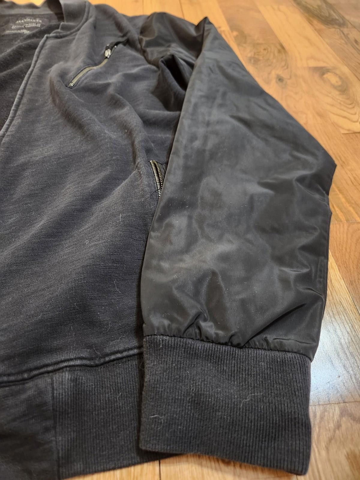 Allsaints All Saints Men's Vetic Bomber Jacket Soft Shell Sleeves L Size US L / EU 52-54 / 3 - 3 Thumbnail