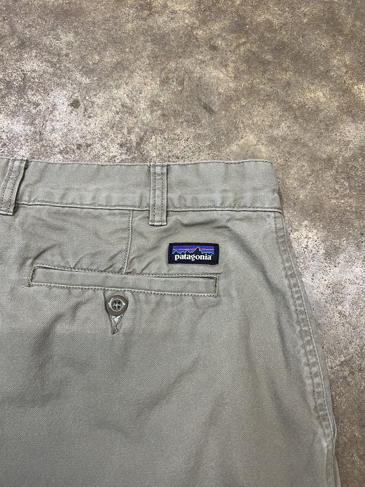 Patagonia × Vintage Y2K Patagonia Tan Hiking Gorpcore Chino Pants Size US 38 / EU 54 - 3 Thumbnail