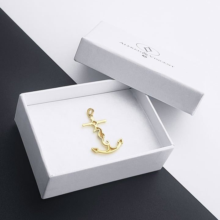 Other Anchor & Seahorse Nautical & Sealife Charm Pendant Size ONE SIZE - 3 Thumbnail