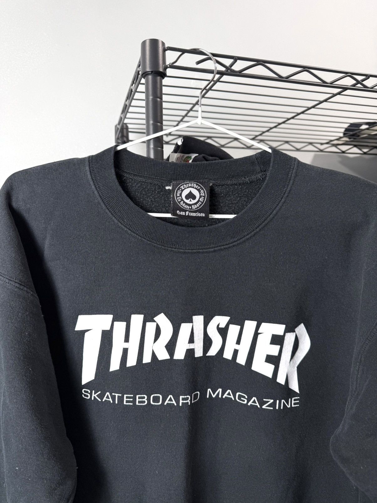 Thrasher 00’s Vintage Thrasher Magazine Sweatshirt Hook Ups Shortys Size US S / EU 44-46 / 1 - 2 Thumbnail