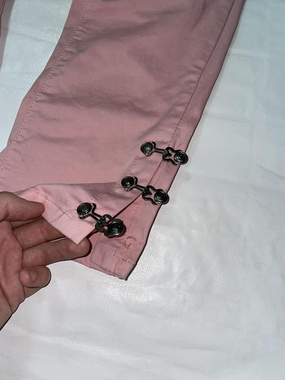 Japanese Brand × John Galliano John Galliano avantgarde pink jeans Size 27" / US 4 / IT 40 - 3 Thumbnail