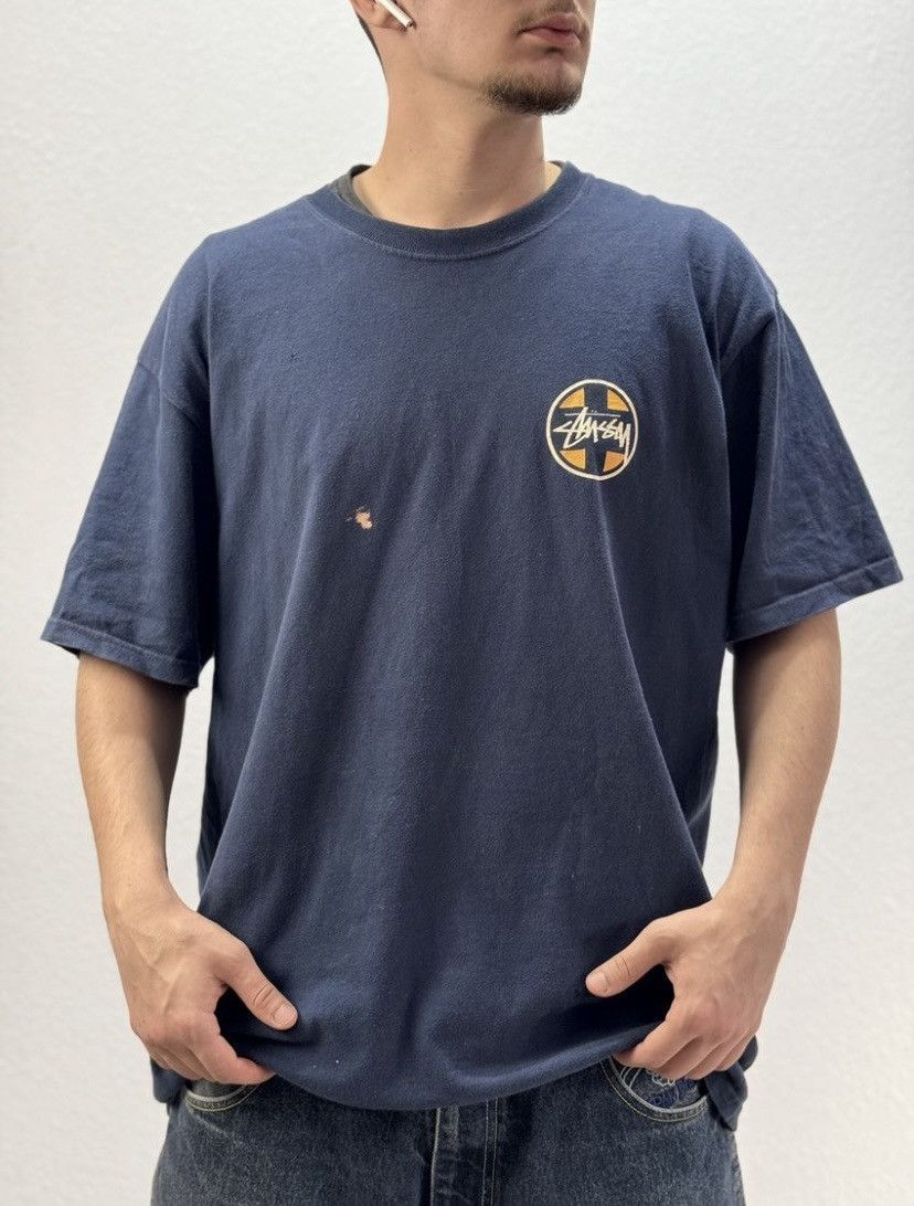 Stussy × Vintage Stussy Rasta Tee Vintage Size US XL / EU 56 / 4 - 4 Thumbnail