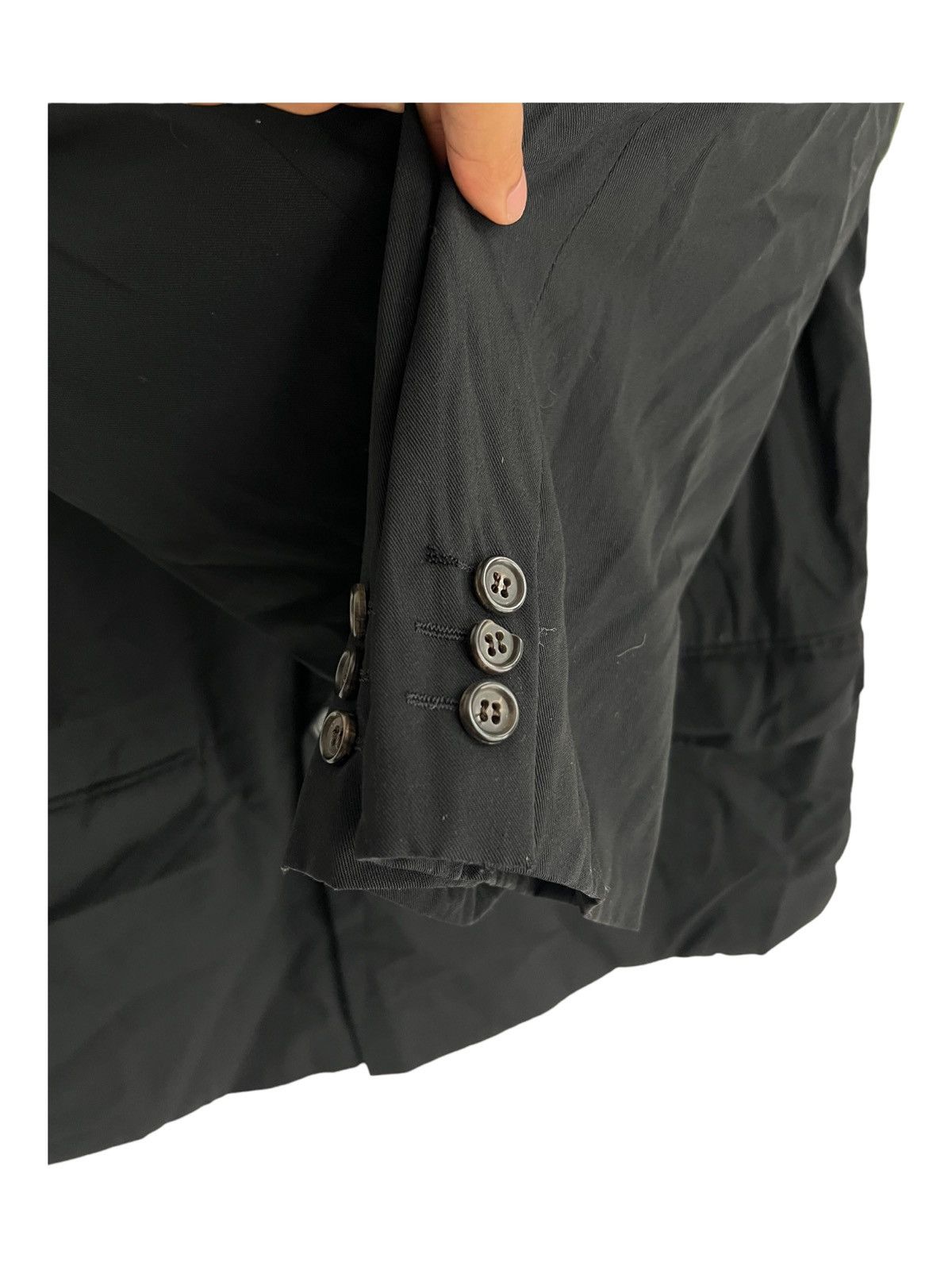 Comme des Garcons Homme AW90 Comme des Garçons Homme Double Breast Minimalist Blazer Size US L / EU 52-54 / 3 - 5 Thumbnail