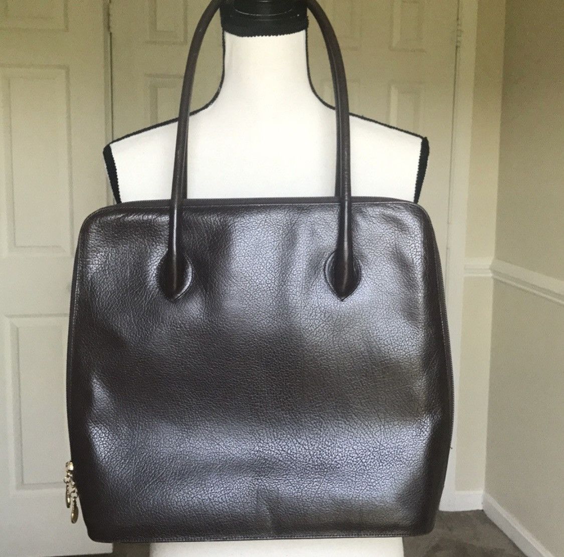 Other CHOCOLATE LEATHER CASA LOPEZ SHOULDER BAG Size ONE SIZE - 5 Thumbnail