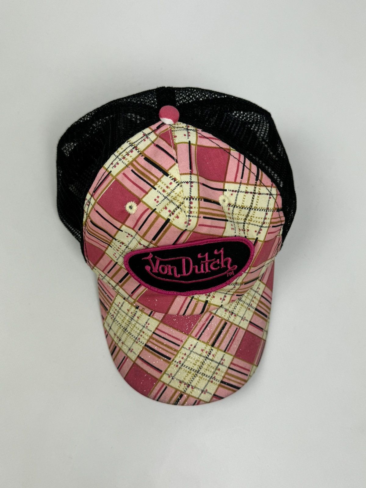 Von Dutch Vintage Von Dutch Cap Tracker Hat Plaid Size ONE SIZE - 5 Thumbnail