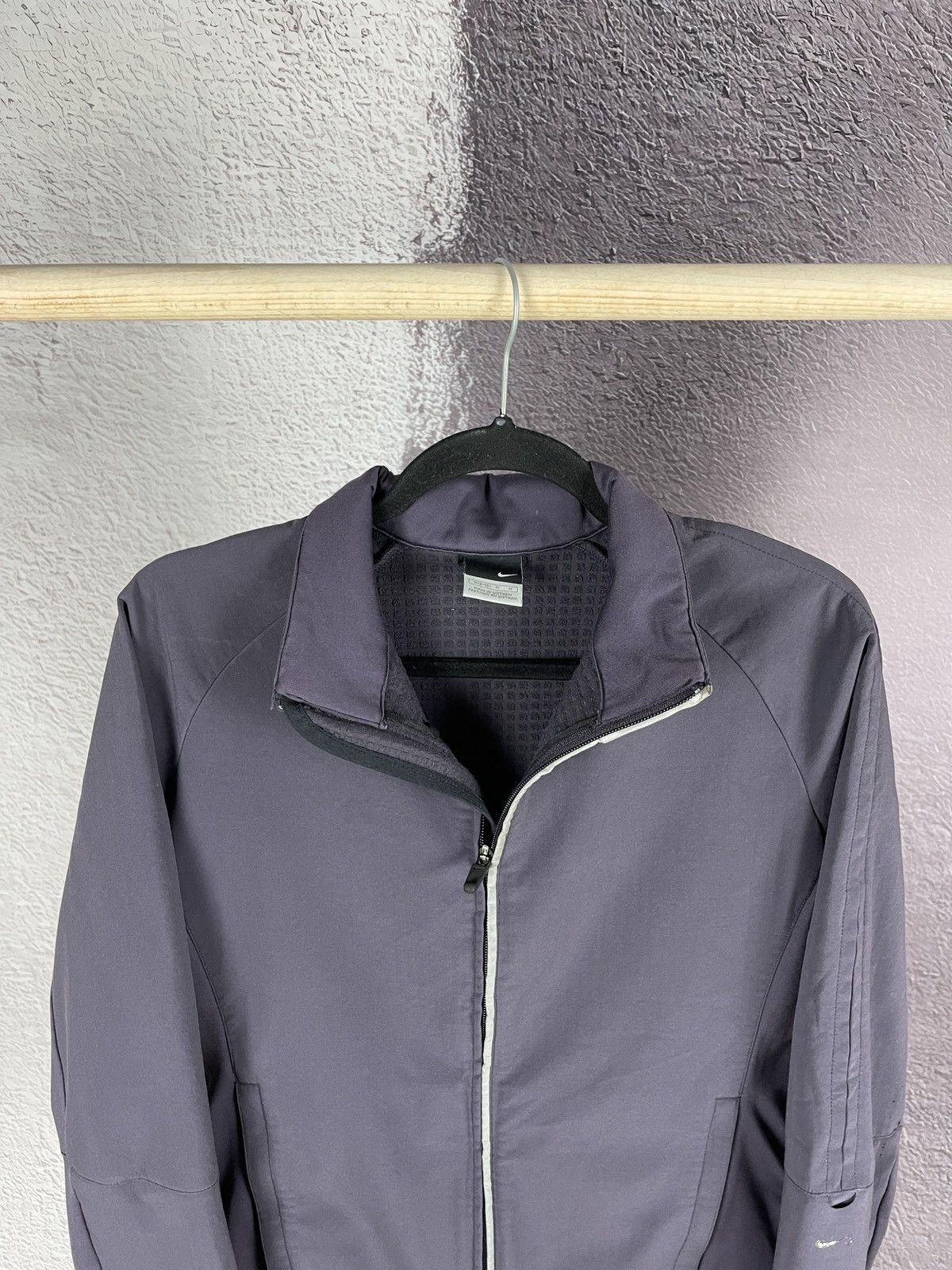 Nike Nike vintage y2k violet blue running jacket track top Size M / US 6-8 / IT 42-44 - 3 Thumbnail