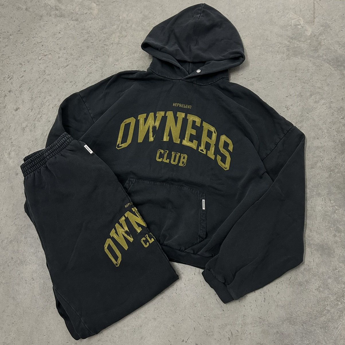 Represent Clo. Represent Owners Club Faded Grey Tracksuit Size US M / EU 48-50 / 2 - 1 Thumbnail