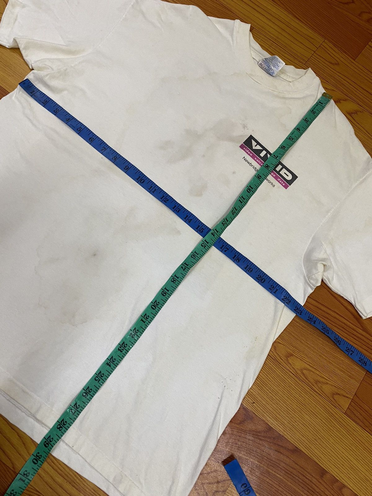 Hanes × Vintage Vintage Vivid Atm Lan Tee Size US XL / EU 56 / 4 - 12 Thumbnail